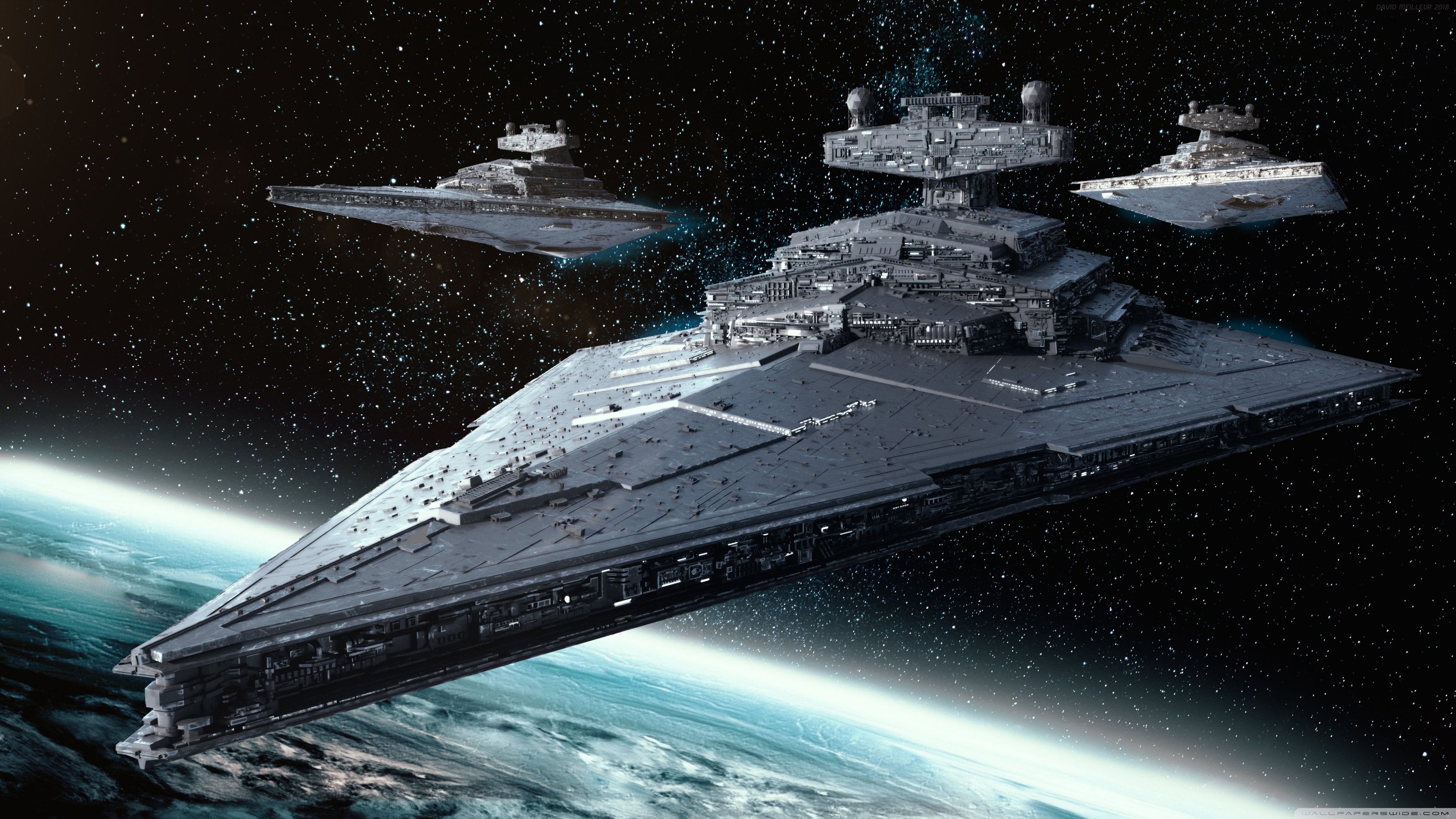 Imperial Class Star Destroyer 4K UHD Wallpaper For UltraHD Desktop And TV, Widescreen And UltraWide Display, Smartphone And Tablet Devices