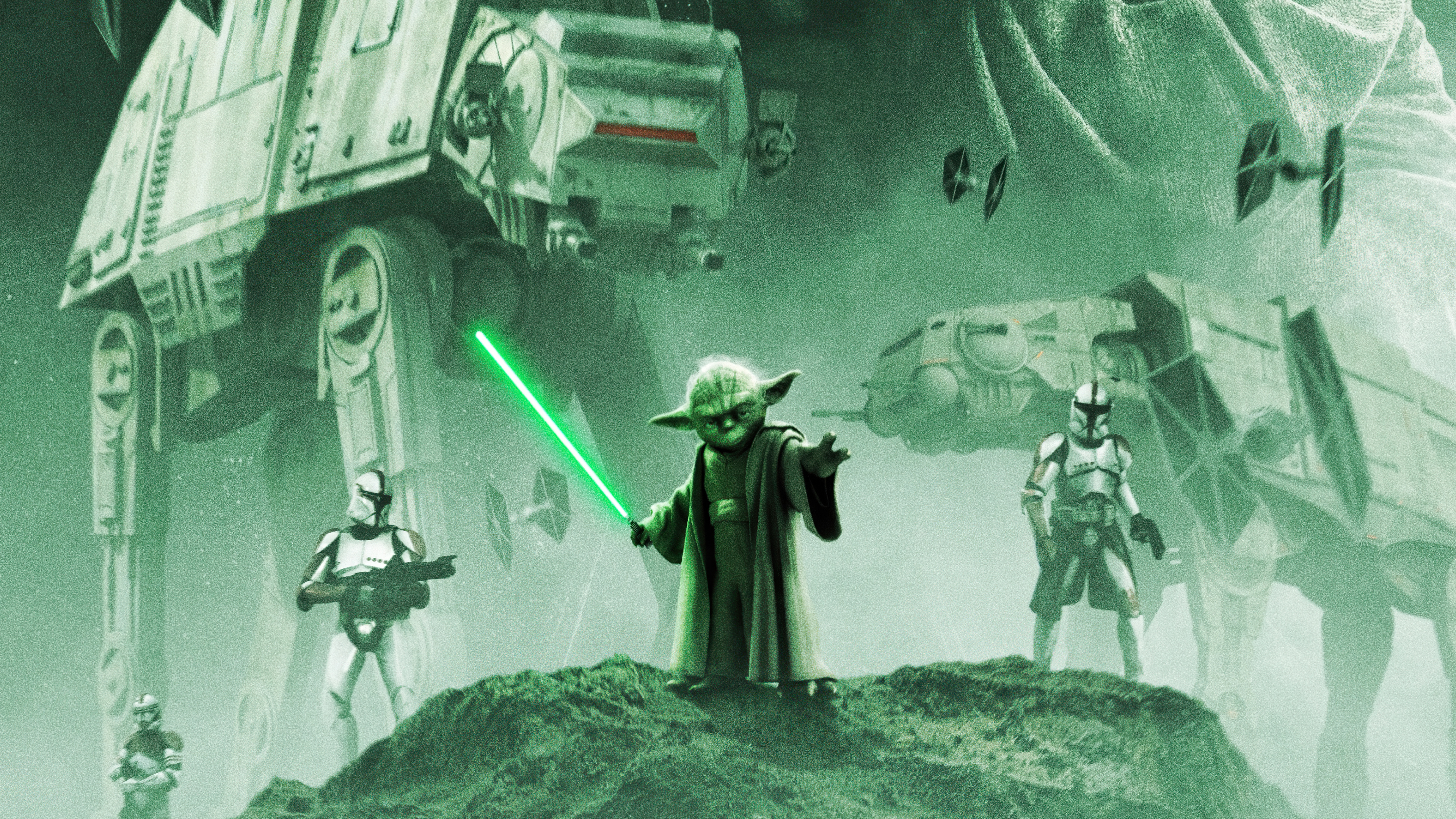 Star Wars Yoda UltraWide Quad HD 1440P , HD 4k Wallpaper, Image, Background, Photos and Picture