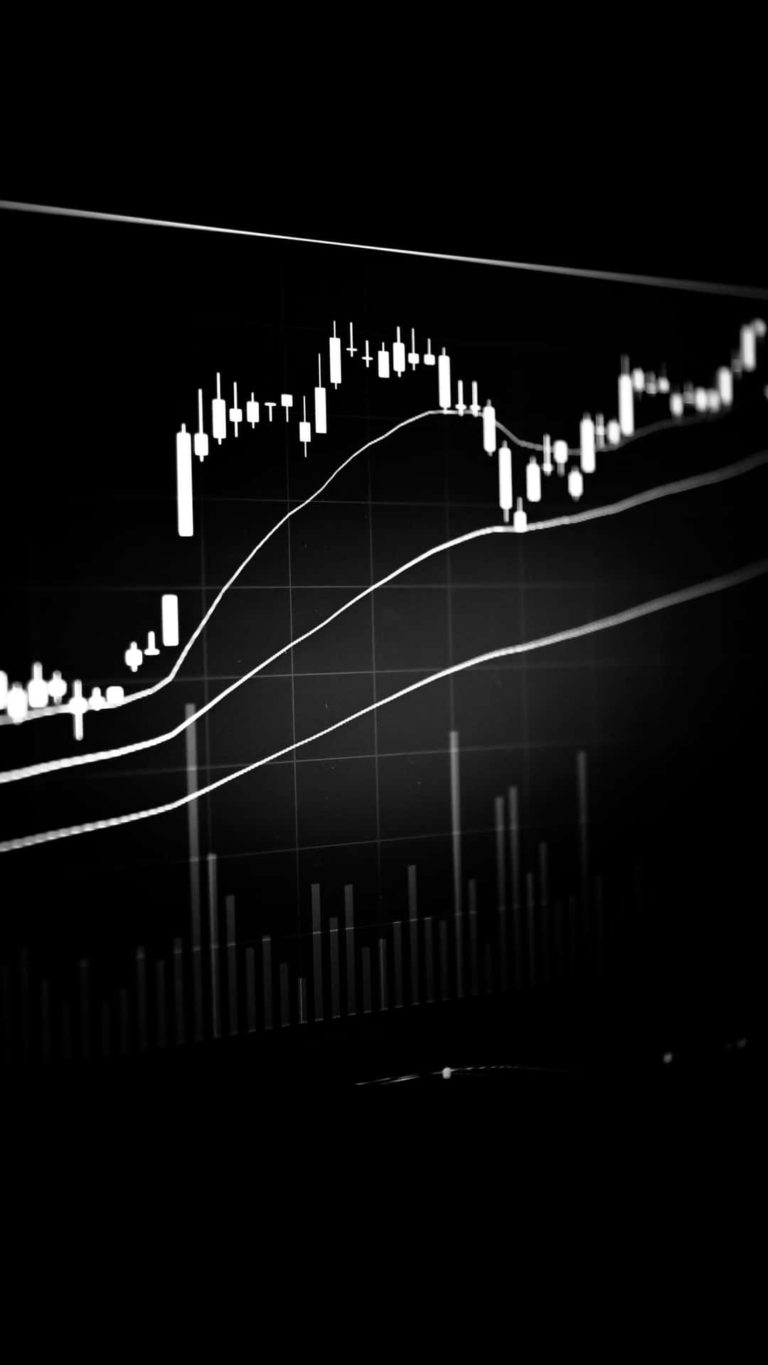 Download Stock Market Candlestick Chart Wallpaper