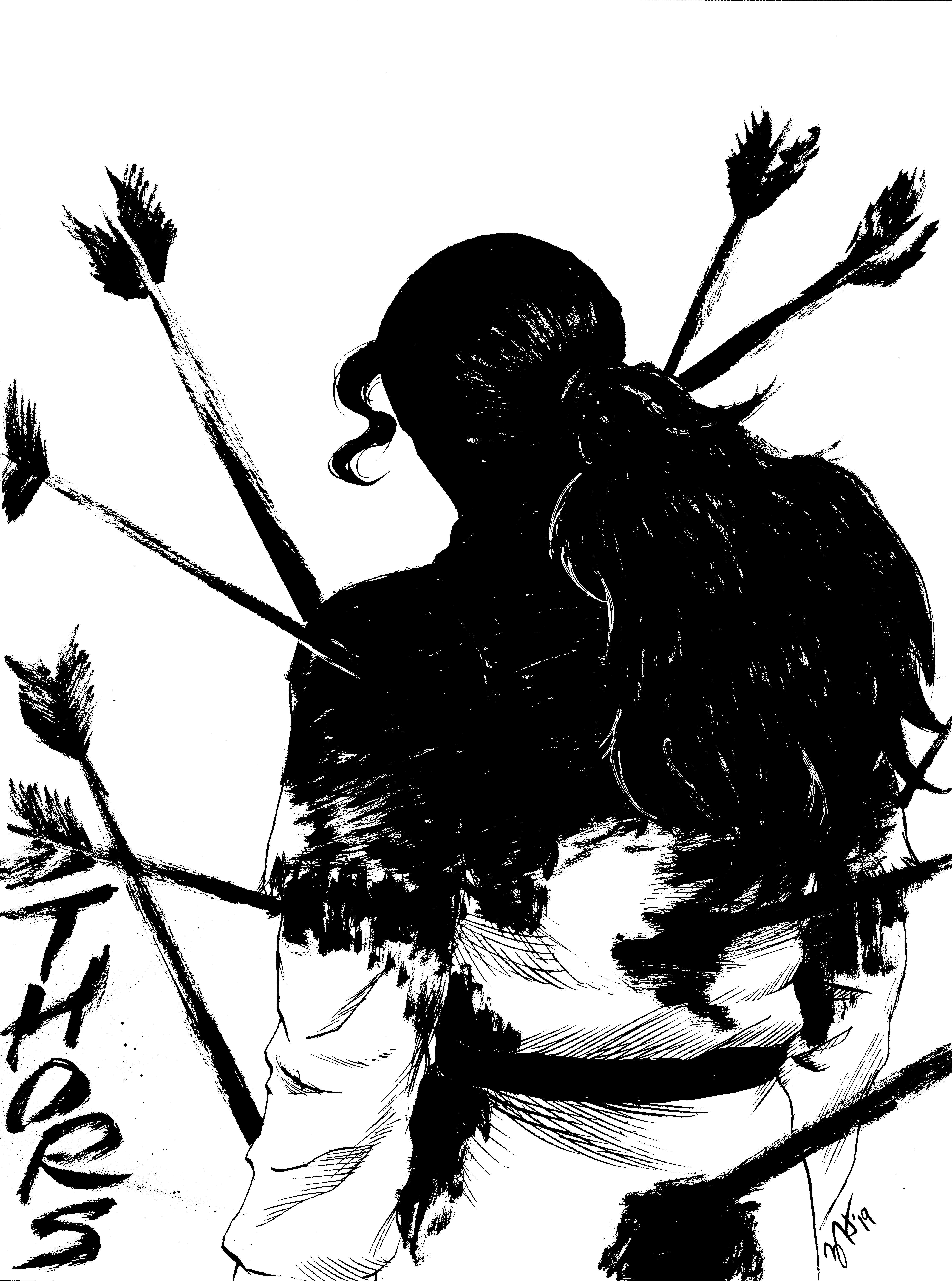 Anime Thors Fan Art Drawn