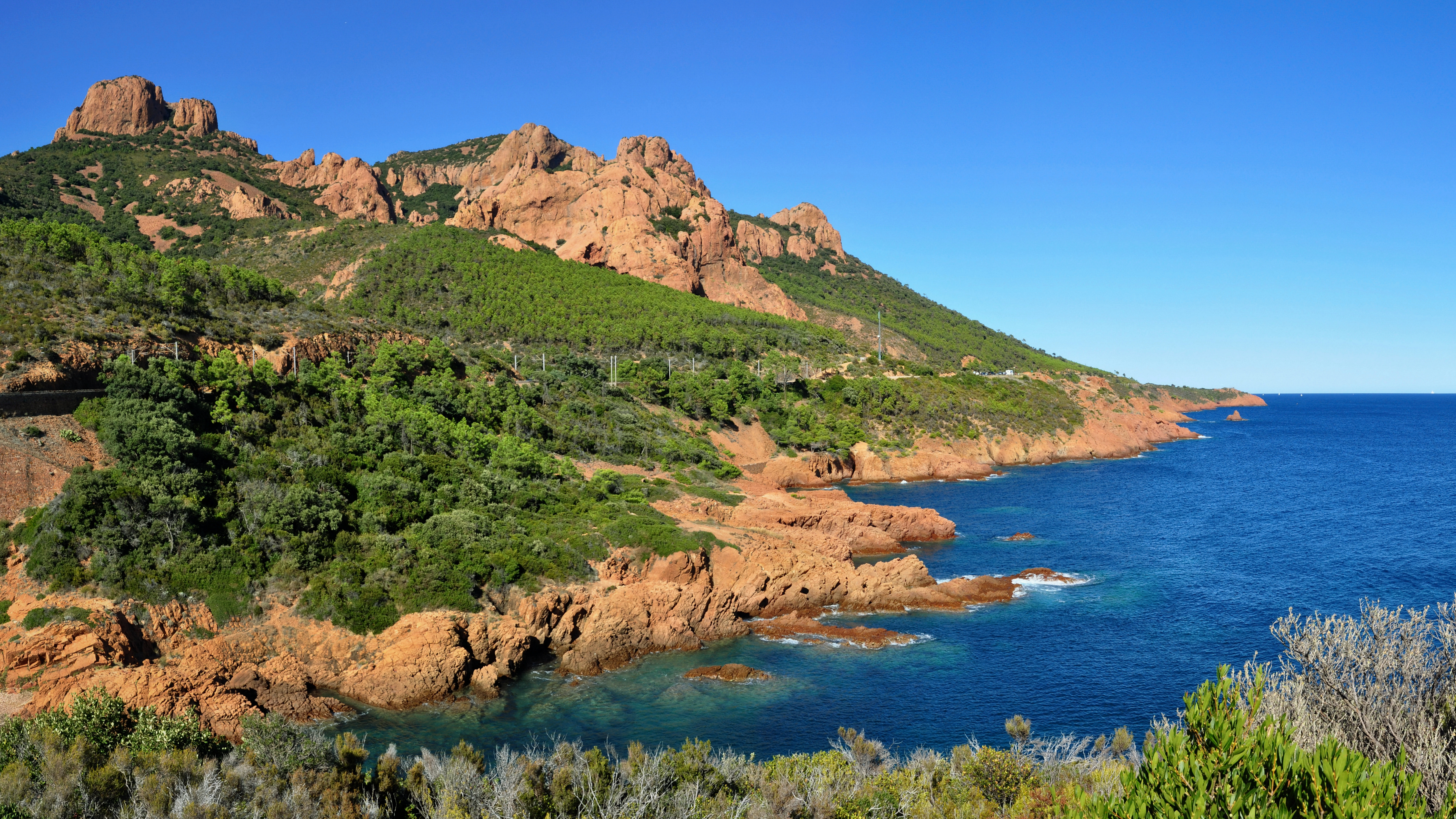 Calanque Du Petit Canereit Massif De L'