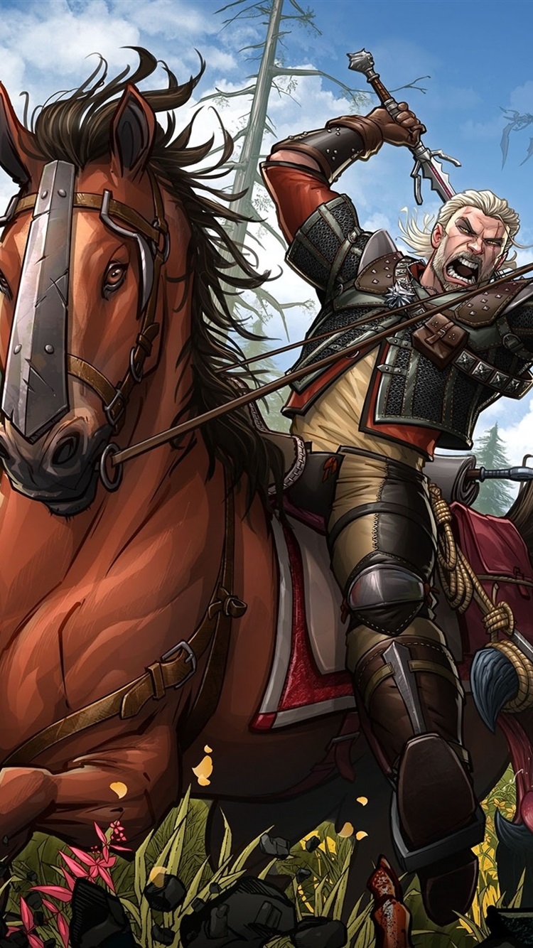 The Witcher 3: Wild Hunt, Blood And Wine, Game Art Picture 750x1334 IPhone 8 7 6 6S Wallpaper, Background, Picture, Image