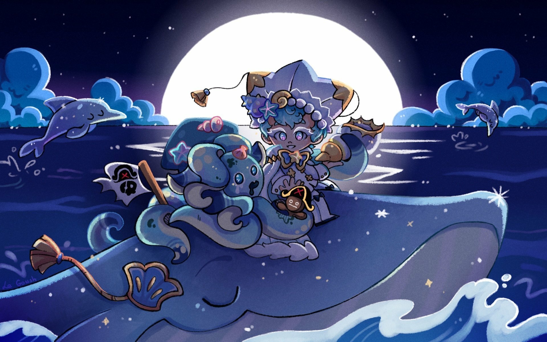 Download Peppermint Cookie (Cookie Run) Video Game Cookie Run: OvenBreak HD Wallpaper