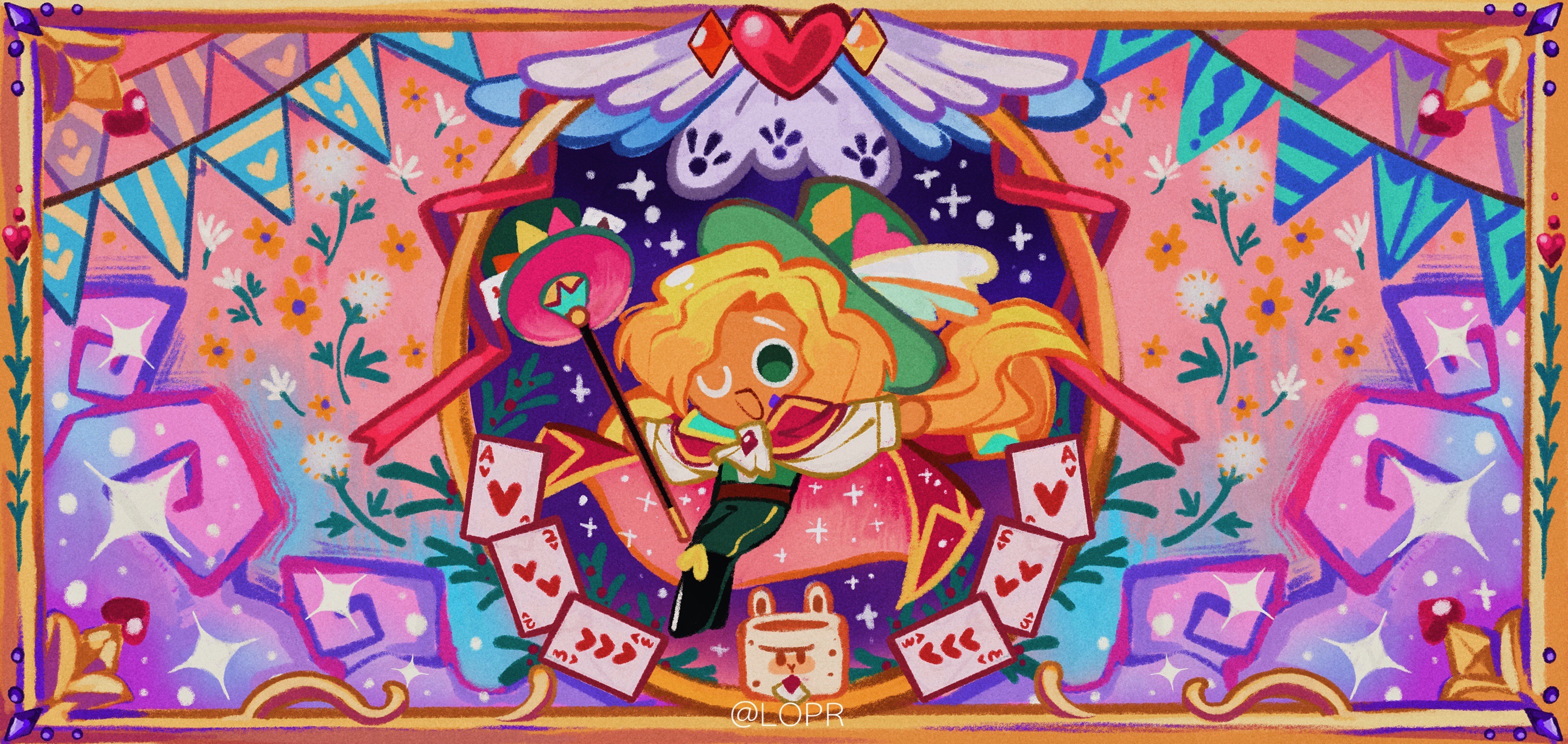 Download Cinnamon Bunny (Cookie Run) Video Game Cookie Run: OvenBreak HD Wallpaper