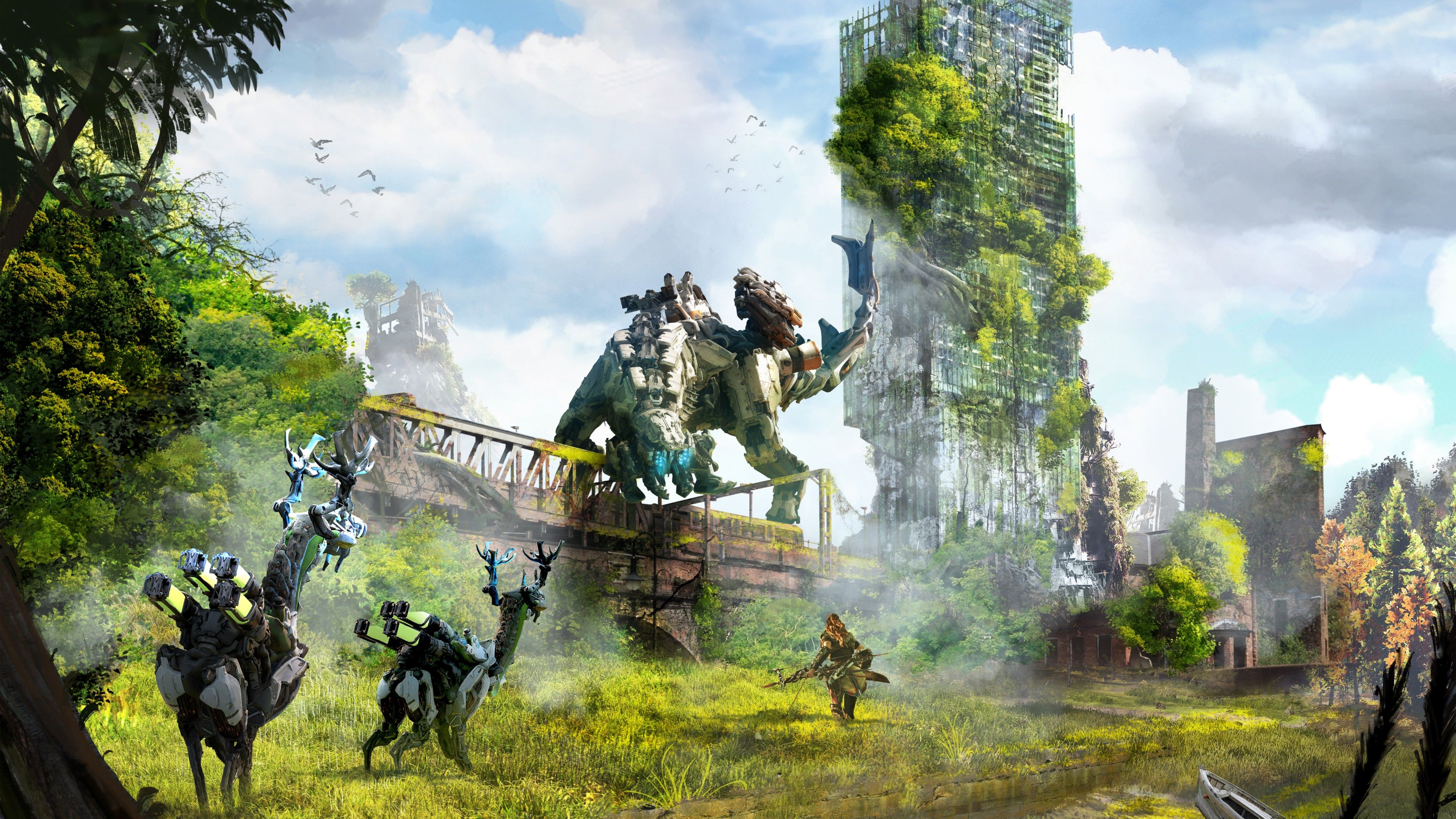 Horizon Zero Dawn Manchester 4k Wallpaper Zero Dawn Wallpaper & Background Download