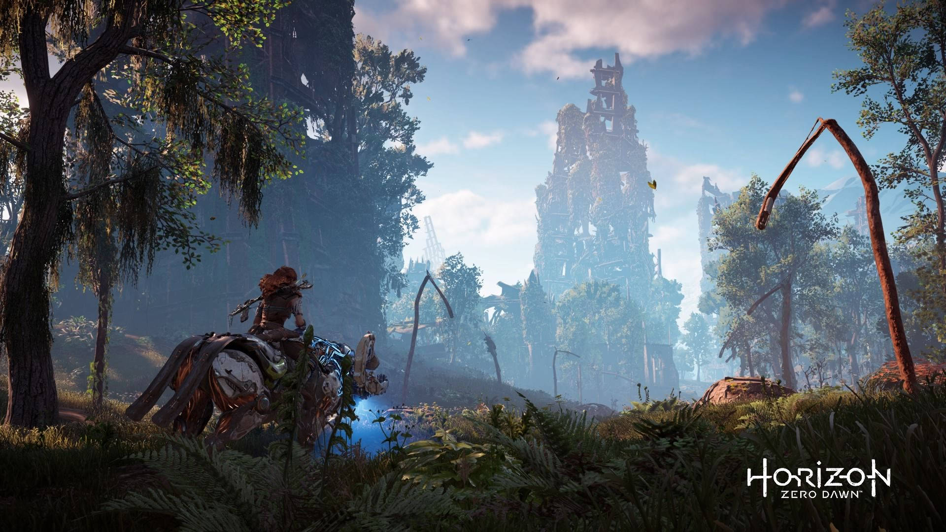 Download Horizon Zero Dawn Widescreen Setup Wallpaper