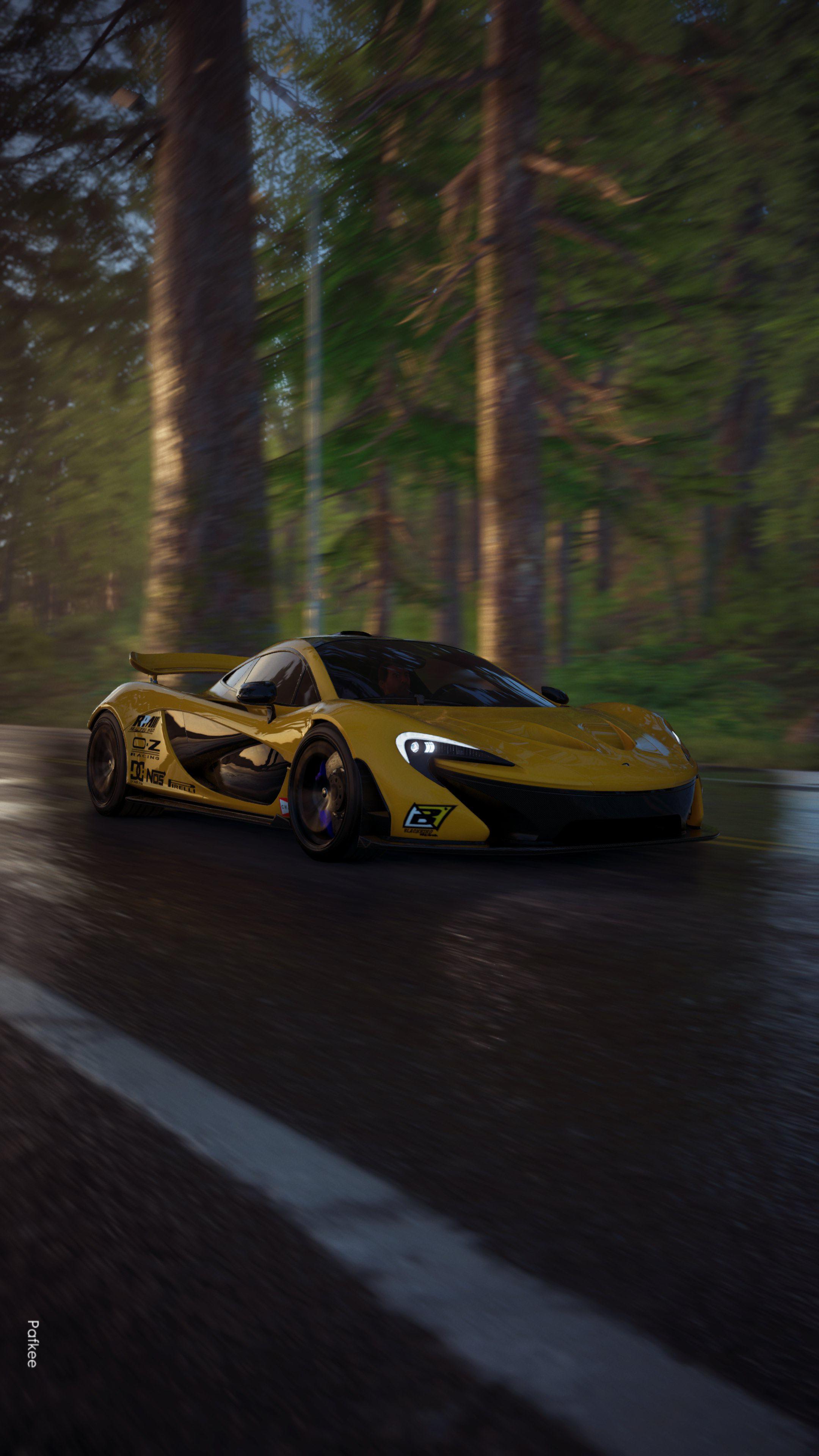 McLaren P1. Mobile Wallpaper. Pafkee, R The_Crew