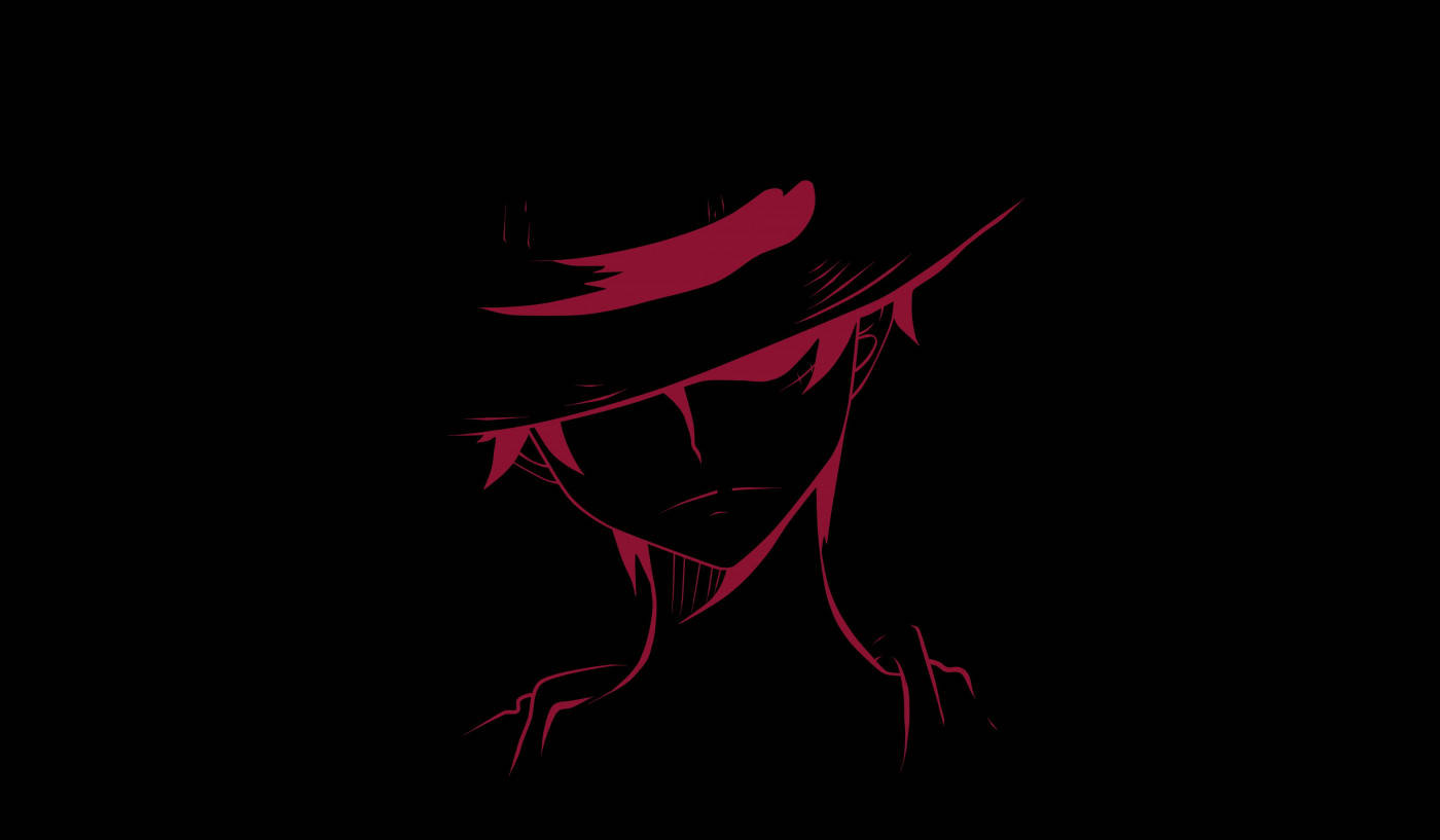 Luffy Black Wallpaper