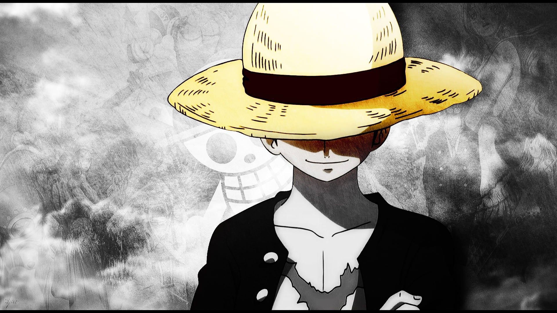 One Piece Black Wallpaper, HD One Piece Black Background on WallpaperBat