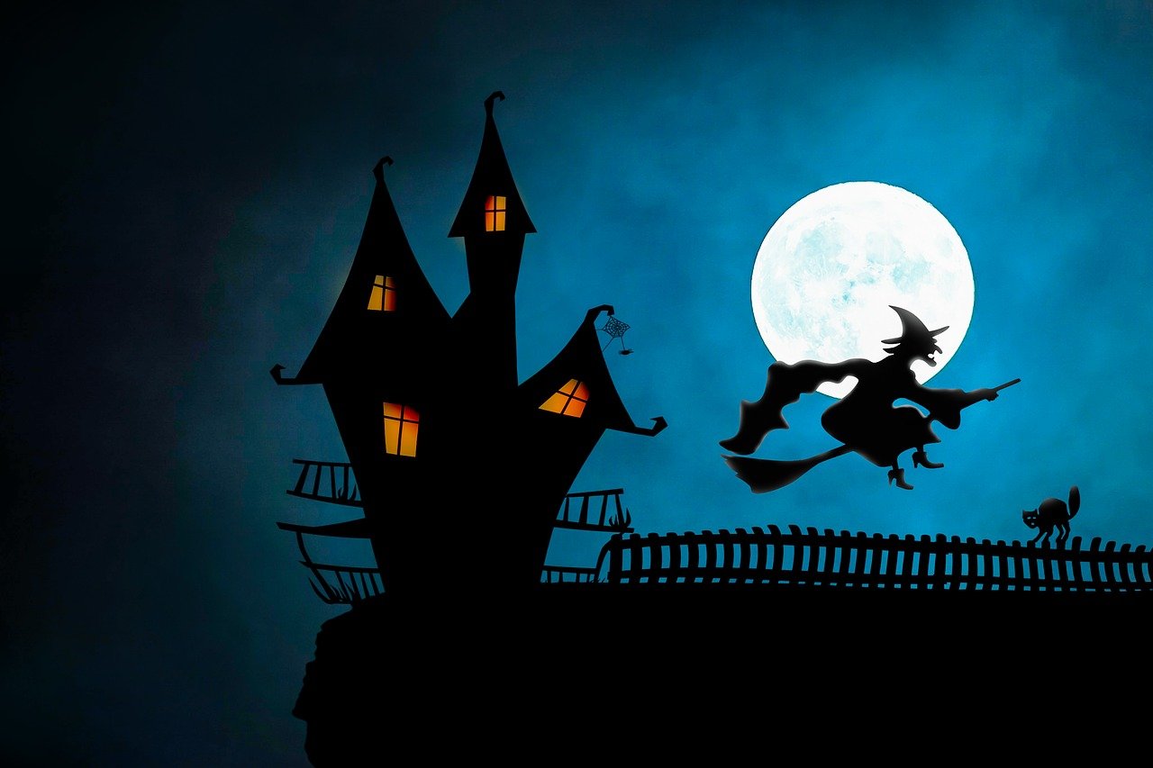Free Witch & Halloween Image