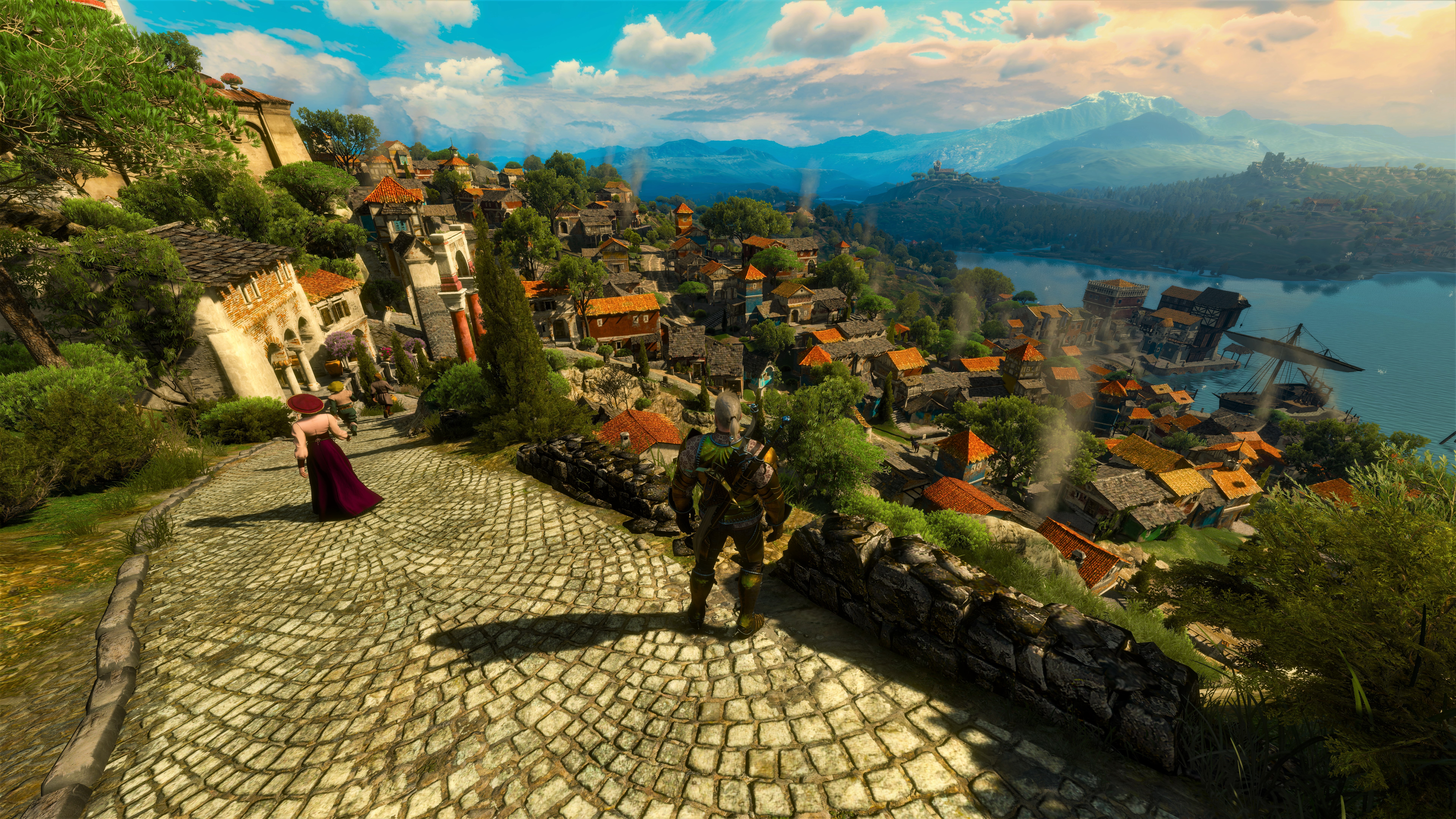 The Witcher 3: Wild Hunt and Wine. Stunning 8K Ultra HD Wallpaper View