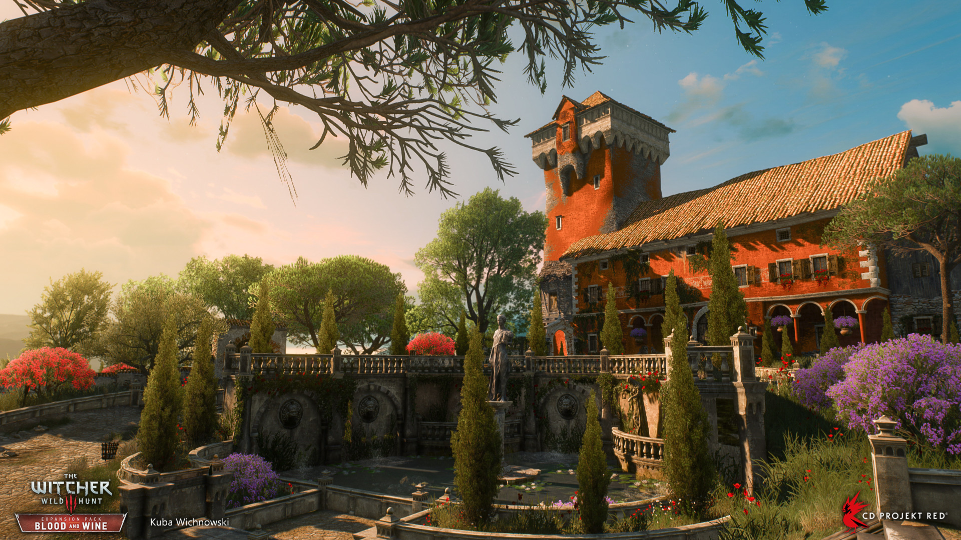 Kuba Wichnowski Witcher 3: Blood and Wine Tynne Castle