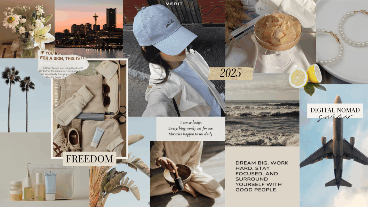 Embracing My Inner Digital Nomad: Summer 2025 Mood Board Spaced. Professional Home Organizing Services Simply Spaced Blog. Tips for Organized Living