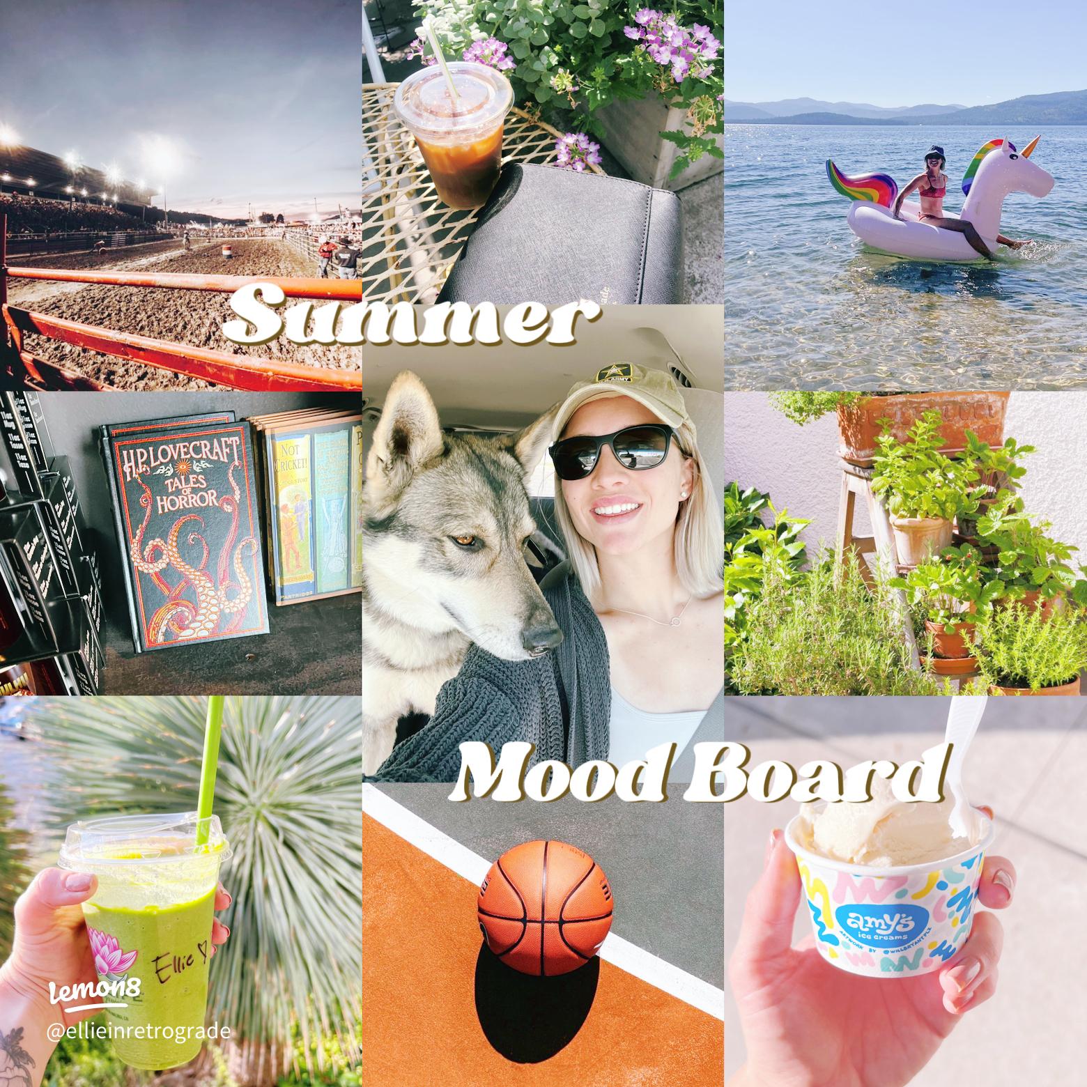 Summer Fun Mood Board: Activities and Inspirations