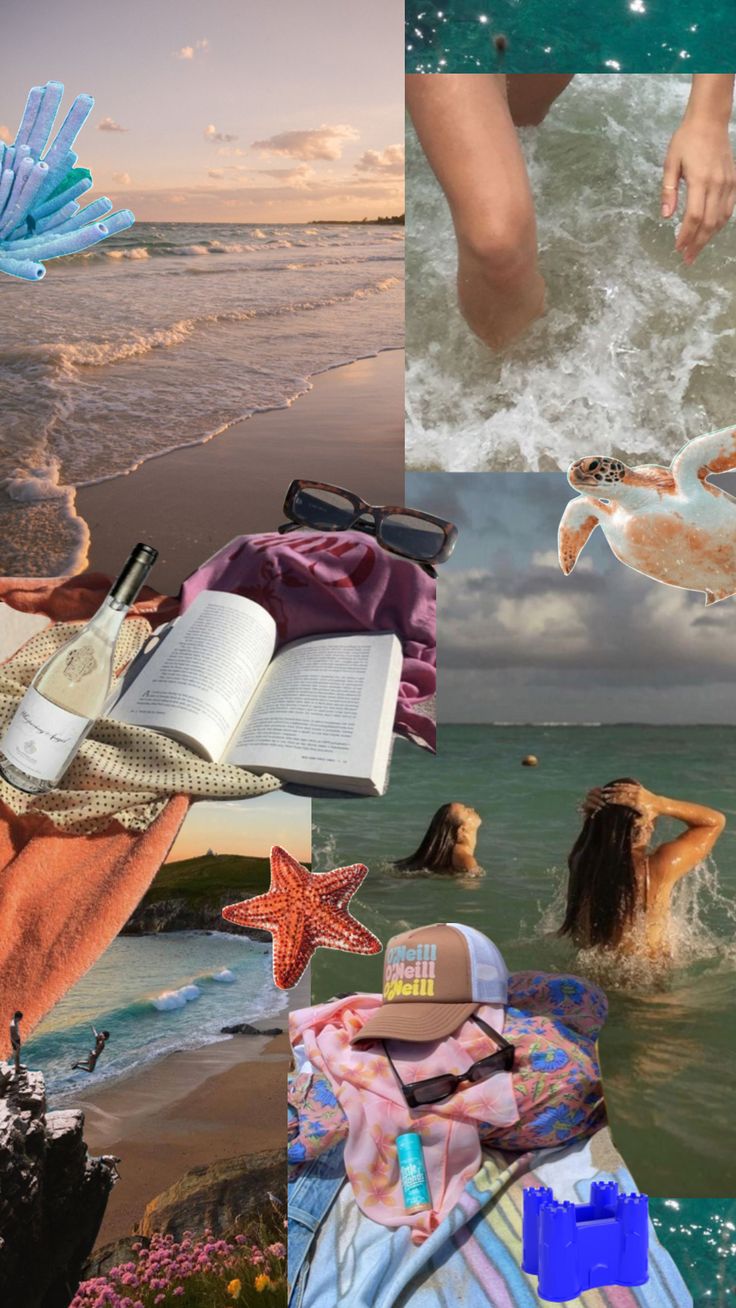 summer moodboard #moodboard #summer #aesthetic #vacation