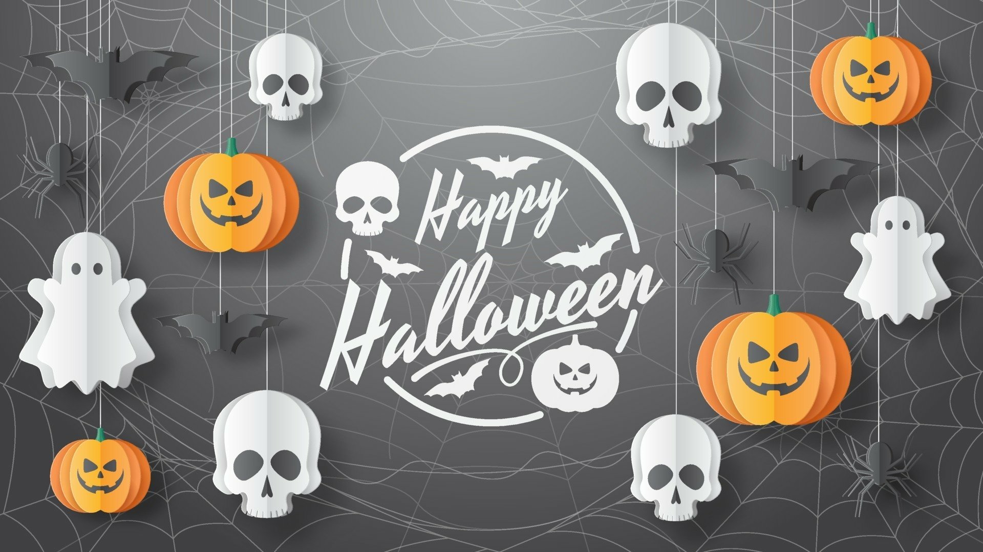 Download Happy Halloween Jack O' Lantern Holiday Halloween HD Wallpaper