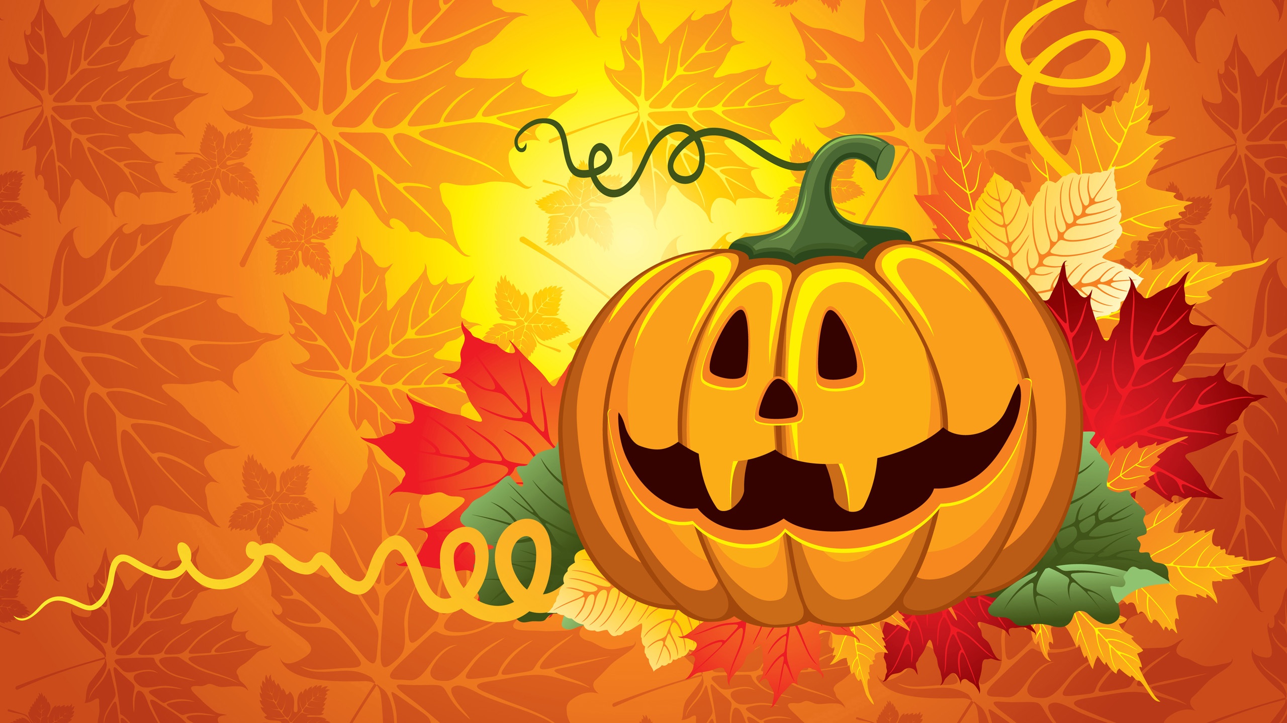 Wallpaper Halloween vector design 2560x1920 Picture, Image
