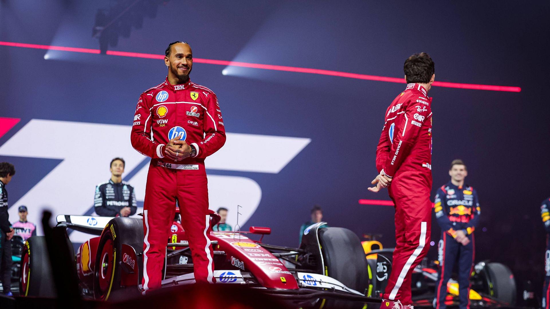 I'm on Recovery”: Charles Leclerc Admits Lewis Hamilton Gaining an Edge in Chess Faceoff They Had at F1 75 Launch