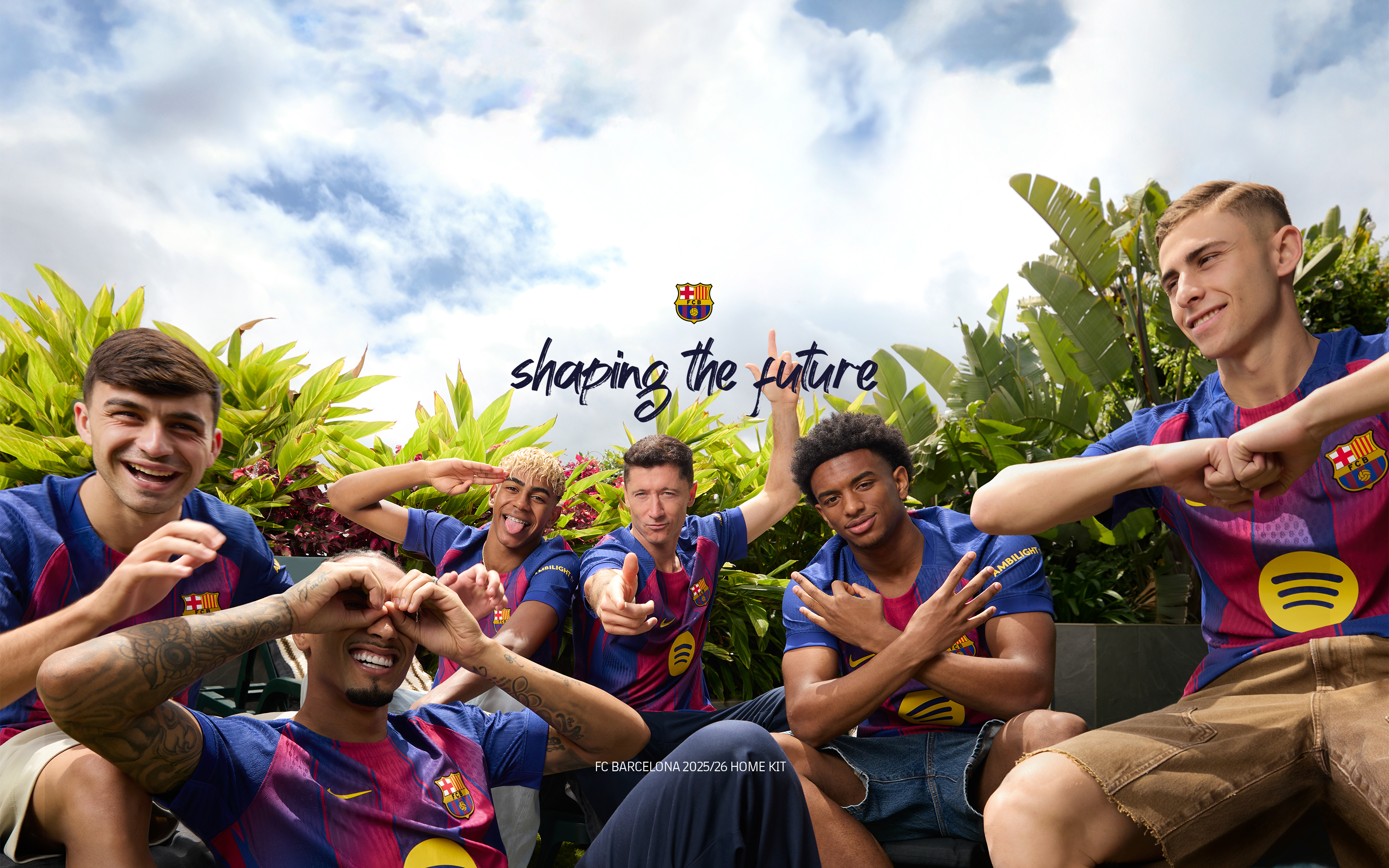 2025 26 Season Shirt Features Colour Gradations That Bring Movement To The Traditional Blaugrana Stripes