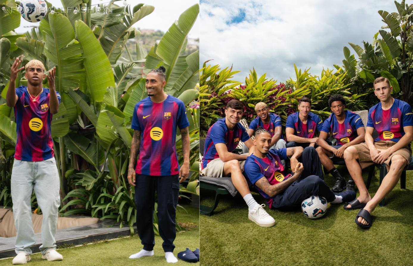 FC Barcelona 2025 26 Nike Home Kit