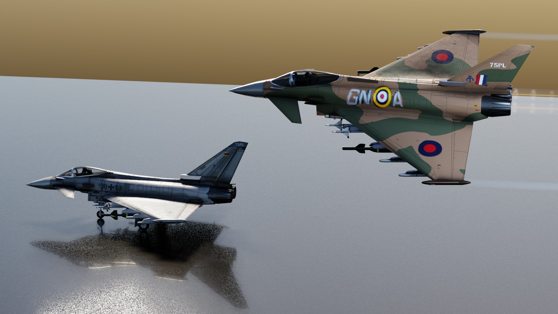 Eurofighter Typhoon EF 2000 (formerly Blender Market)