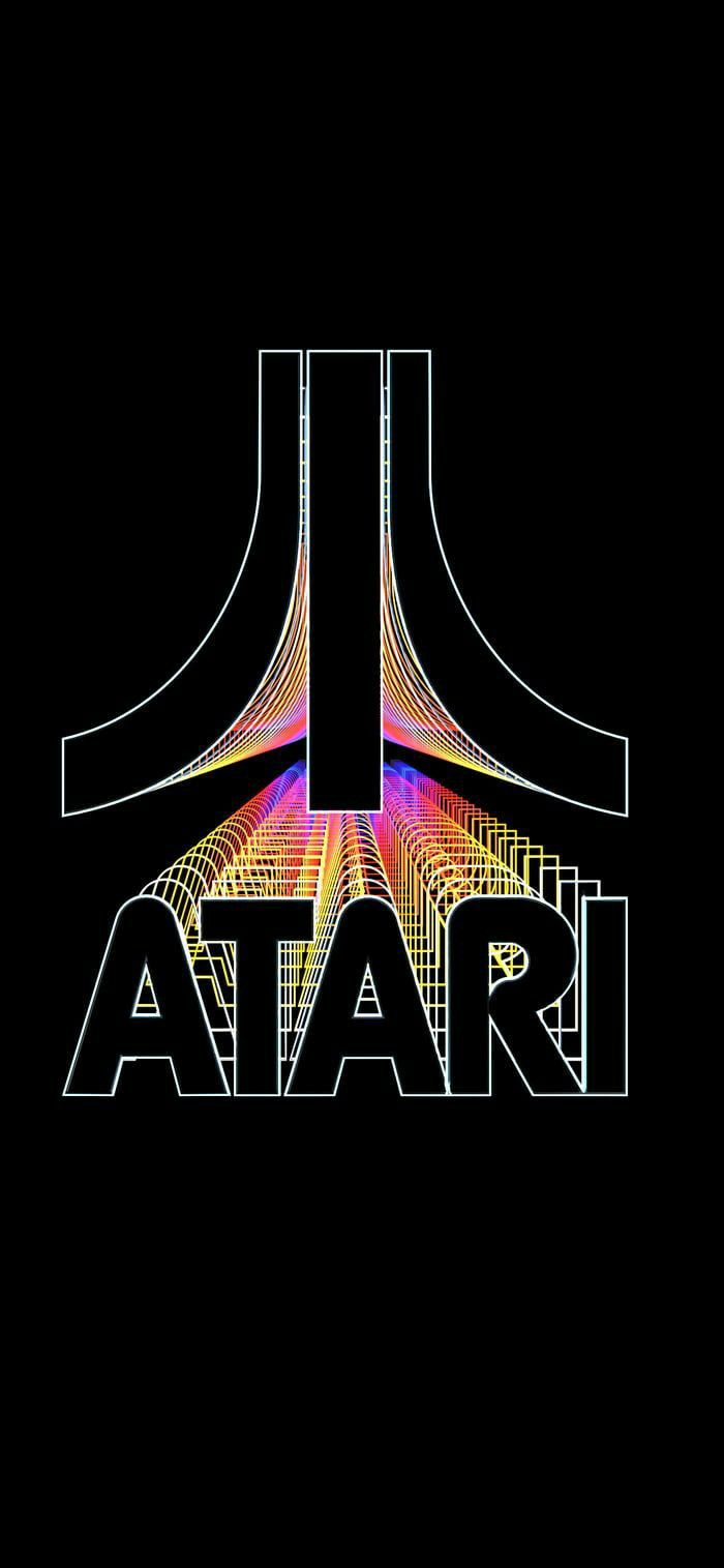 80s Themed Atari Wallpaper