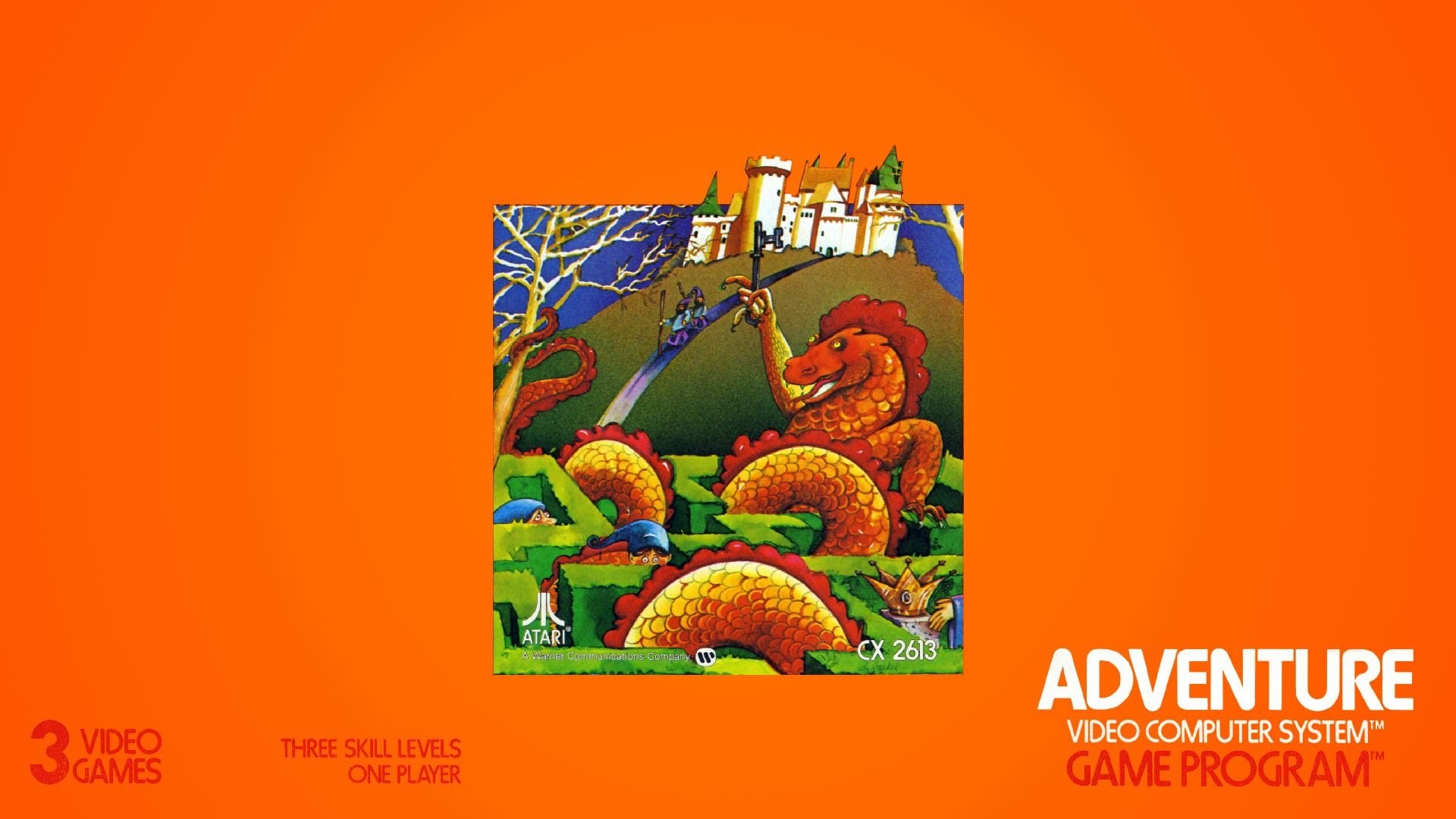 I made Wallpaper for my Atari 2600 Games! Plus 2 bonus wallpaper. [1920*1080]