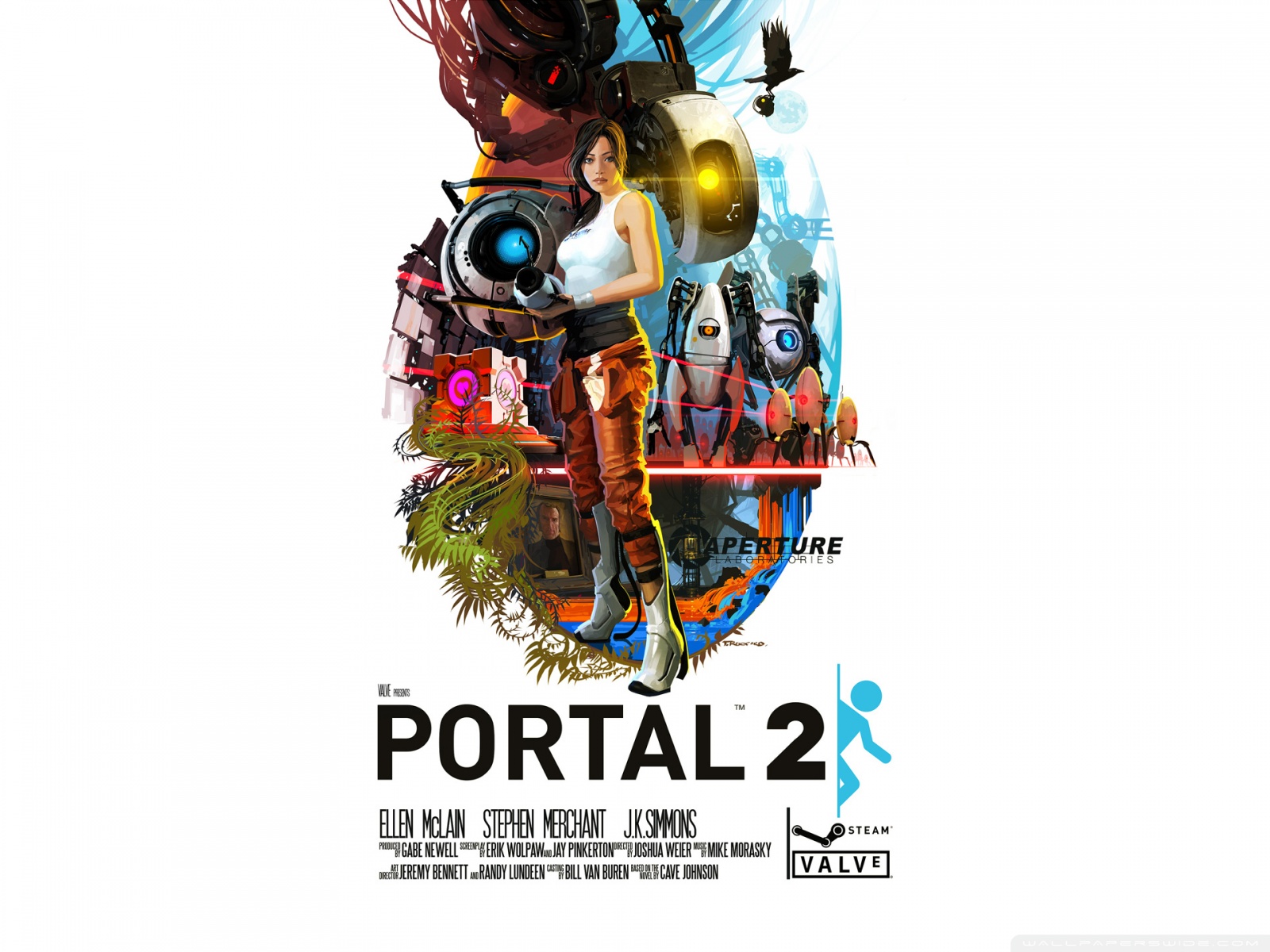 Portal 2 4K UHD Wallpaper for UltraHD Desktop and TV, Widescreen and UltraWide Display, Smartphone and Tablet Devices