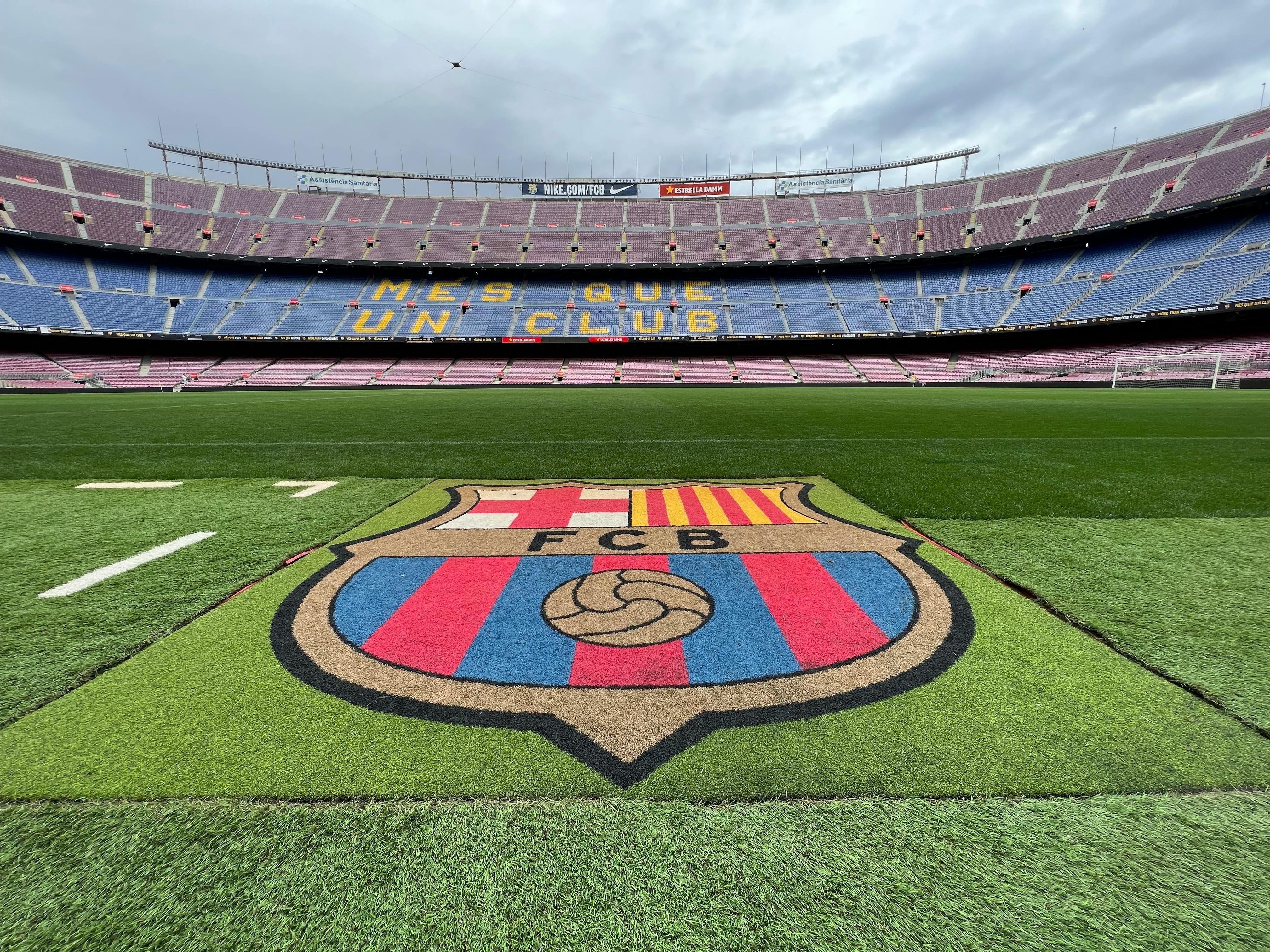 The Camp Nou Stadium in Barcelona · Free