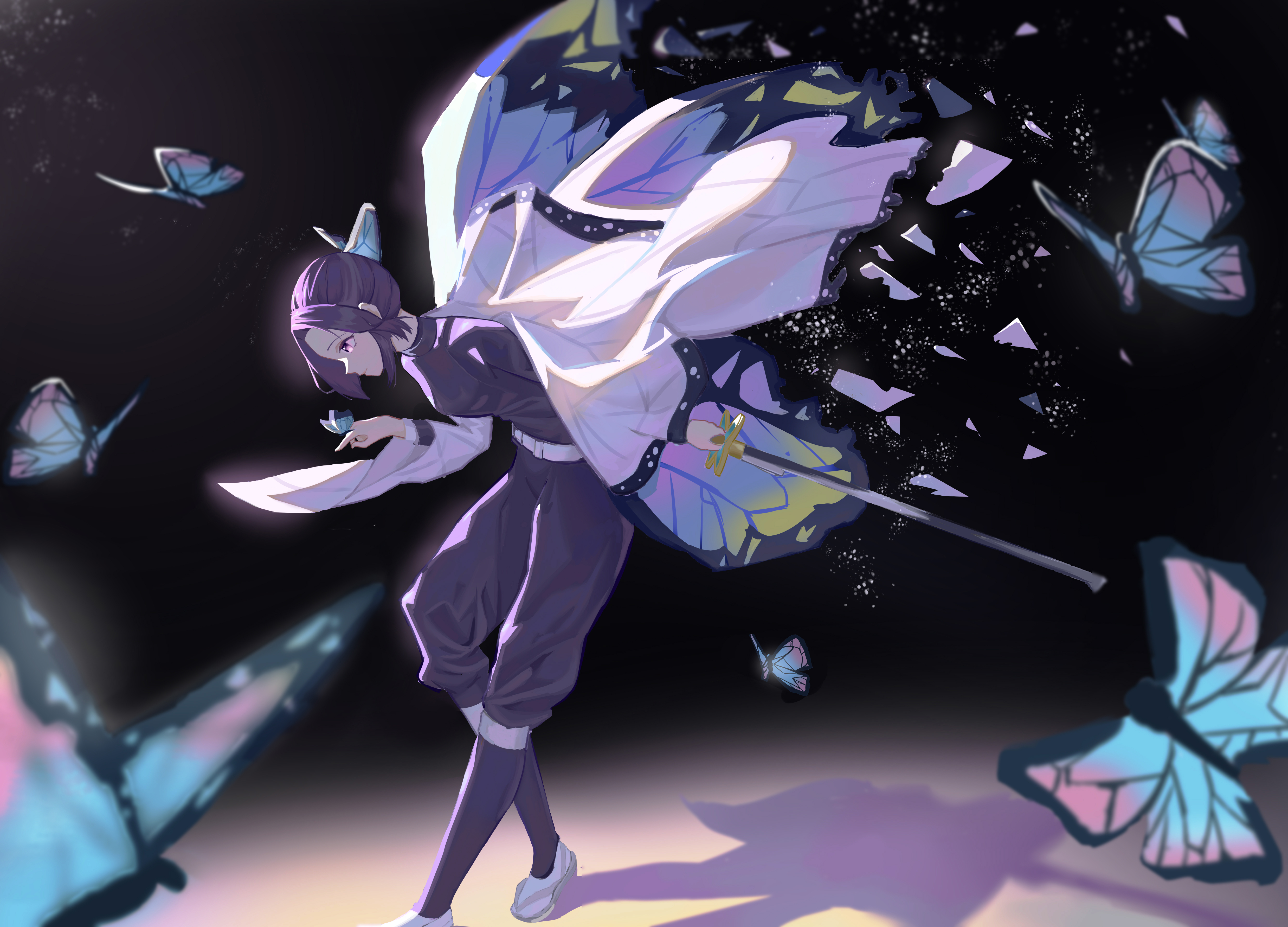 Shinobu Kochou 4K Ultra HD Wallpaper