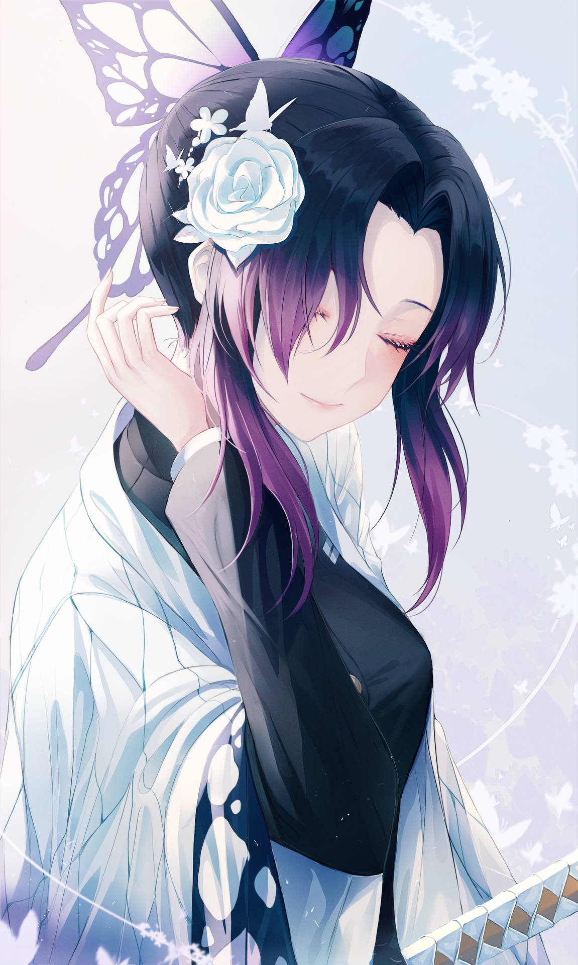 Download Shinobu Fanart 4k iPhone 11 Wallpaper