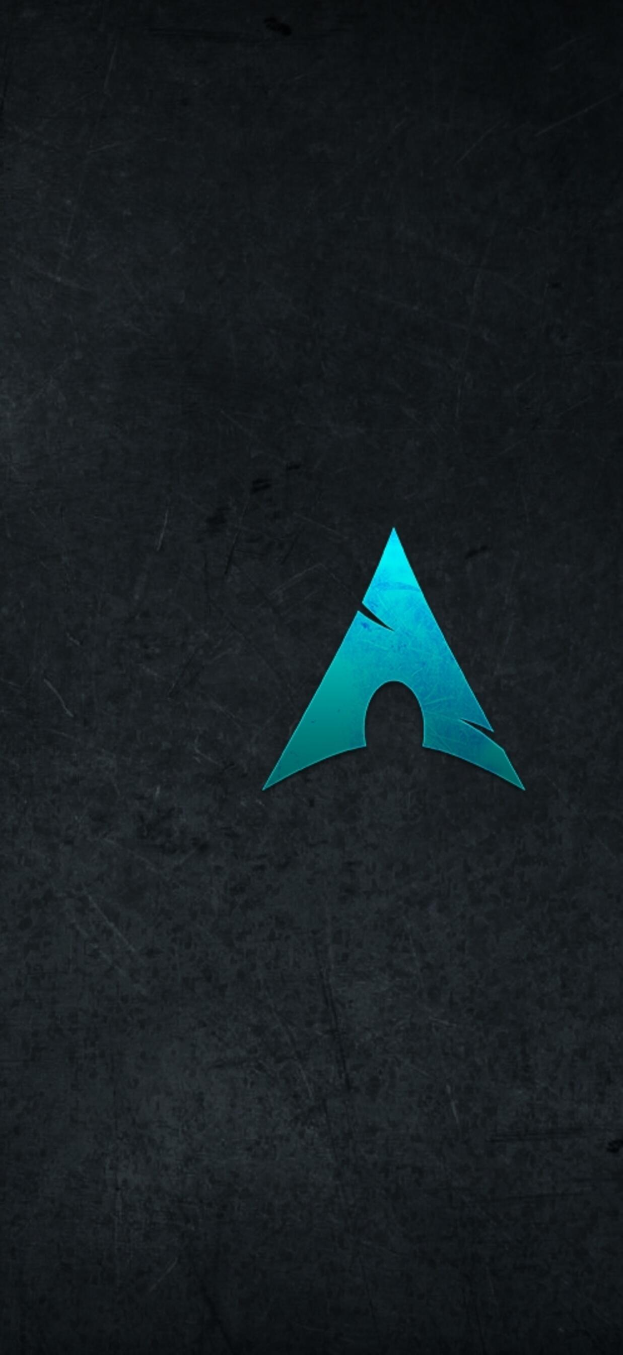 Wallpaper minimalism wallpaper linux arch 1242x2688 iPhone XS Max from axebourne image and screensavers