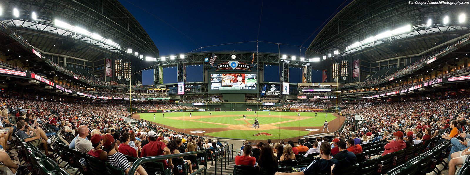 Major League Baseball ballpark & stadium panoramas