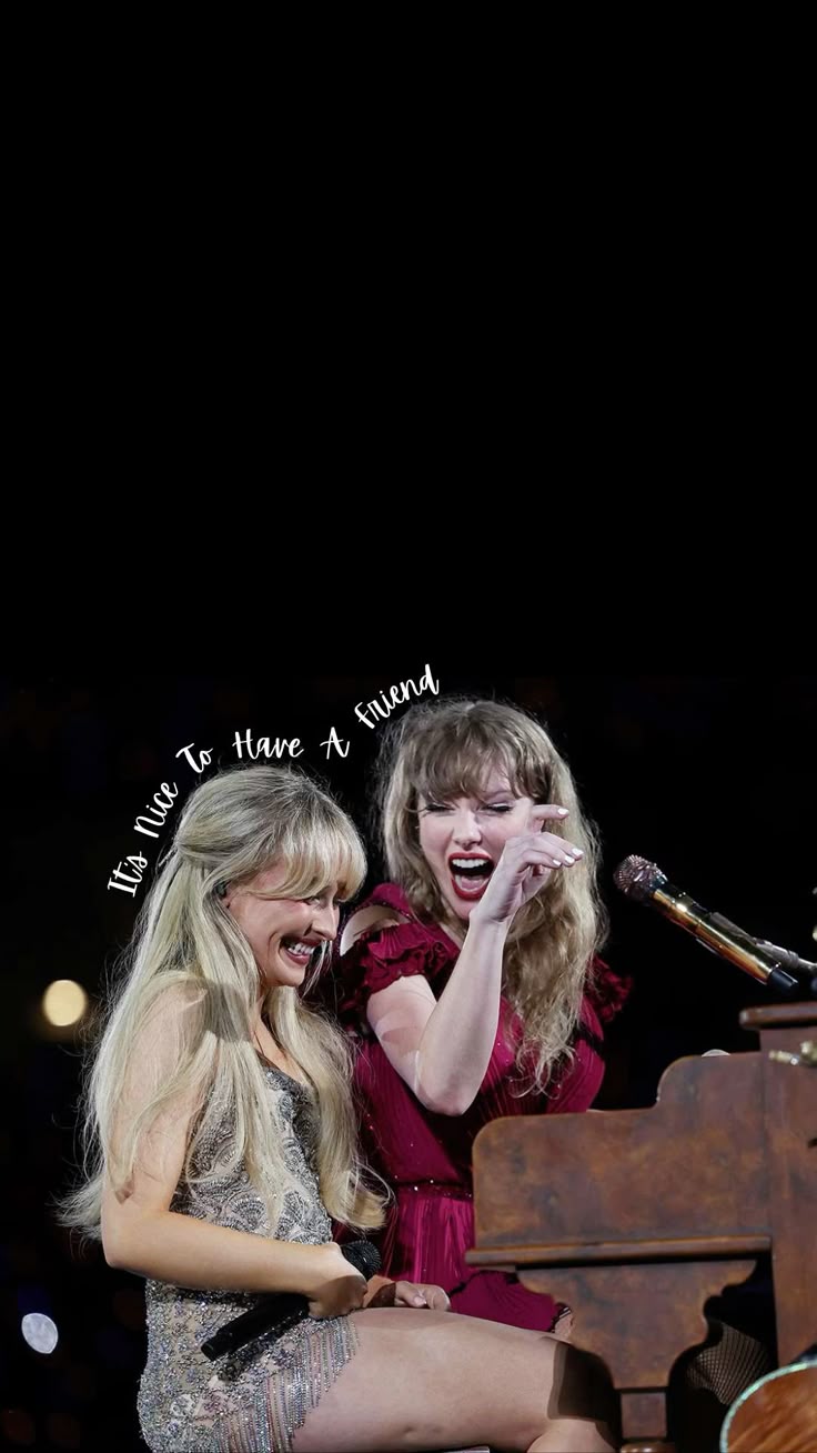 Taylor Swift and Sabrina Carpenter Wallpaper