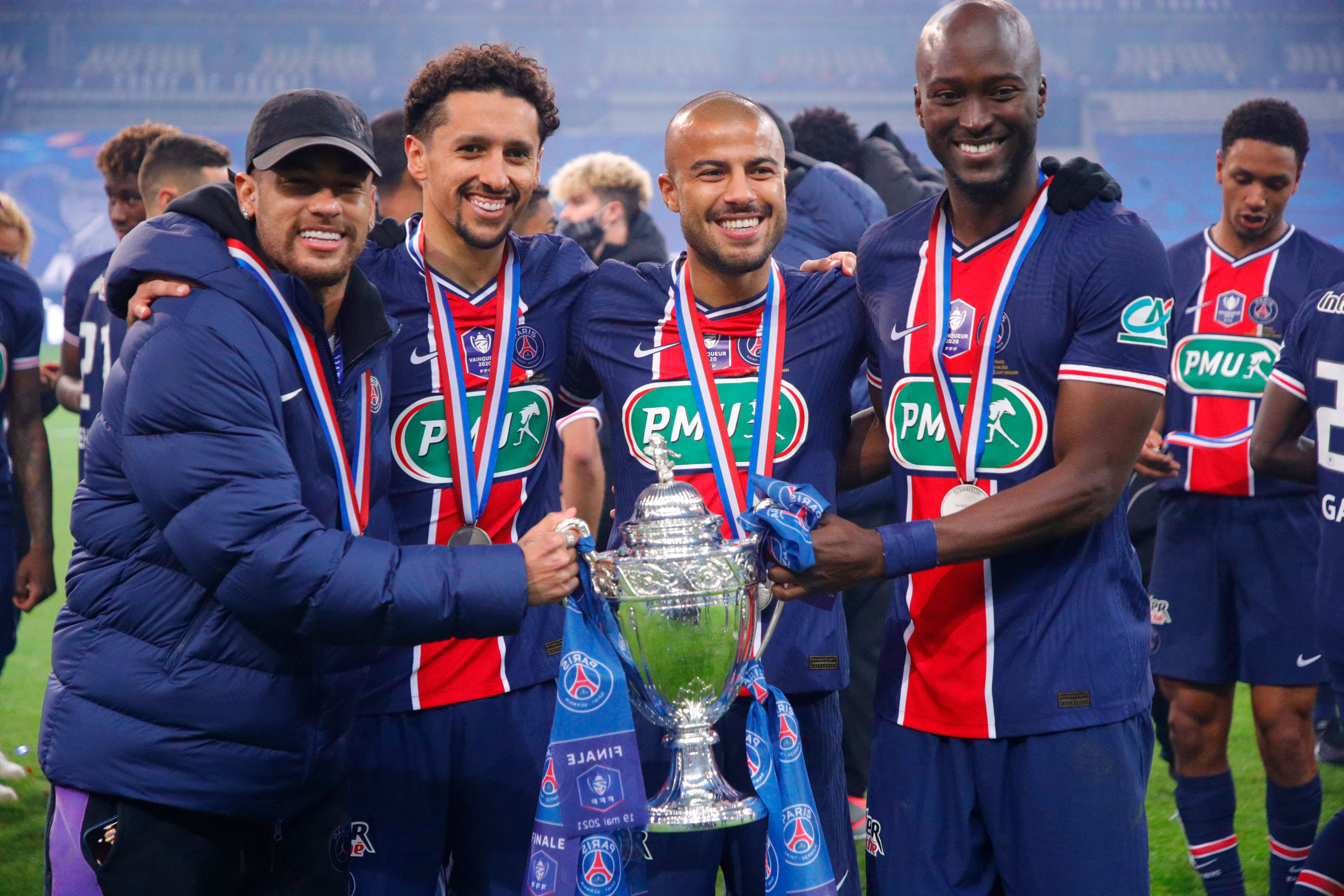 Neymar Jr Conquers Coupe De France 2020 21. Neymar Jr