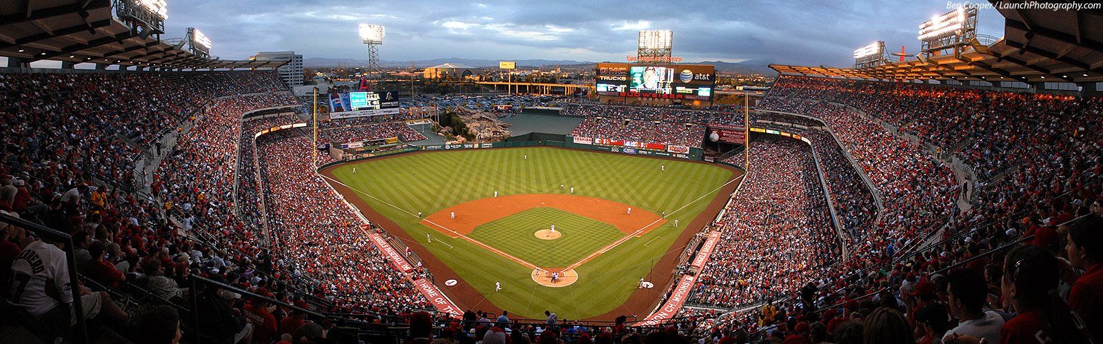 Major League Baseball ballpark & stadium panoramas
