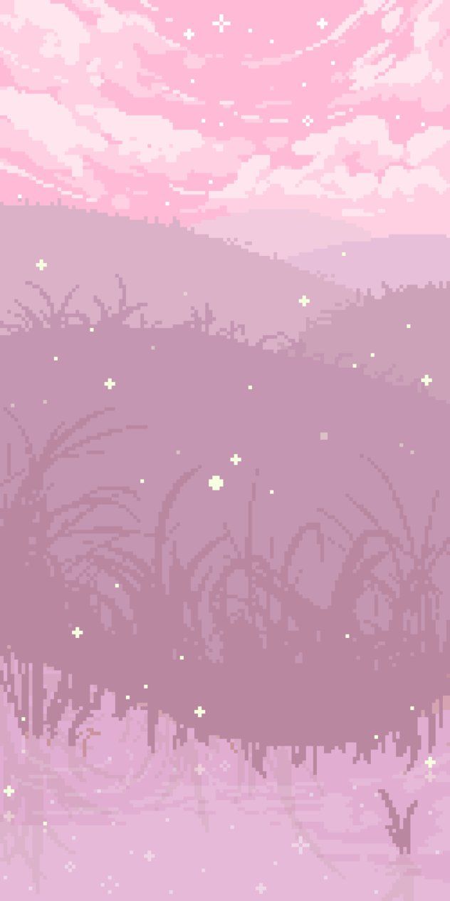 Pink Grass Pastel Custom Box Wallpaper