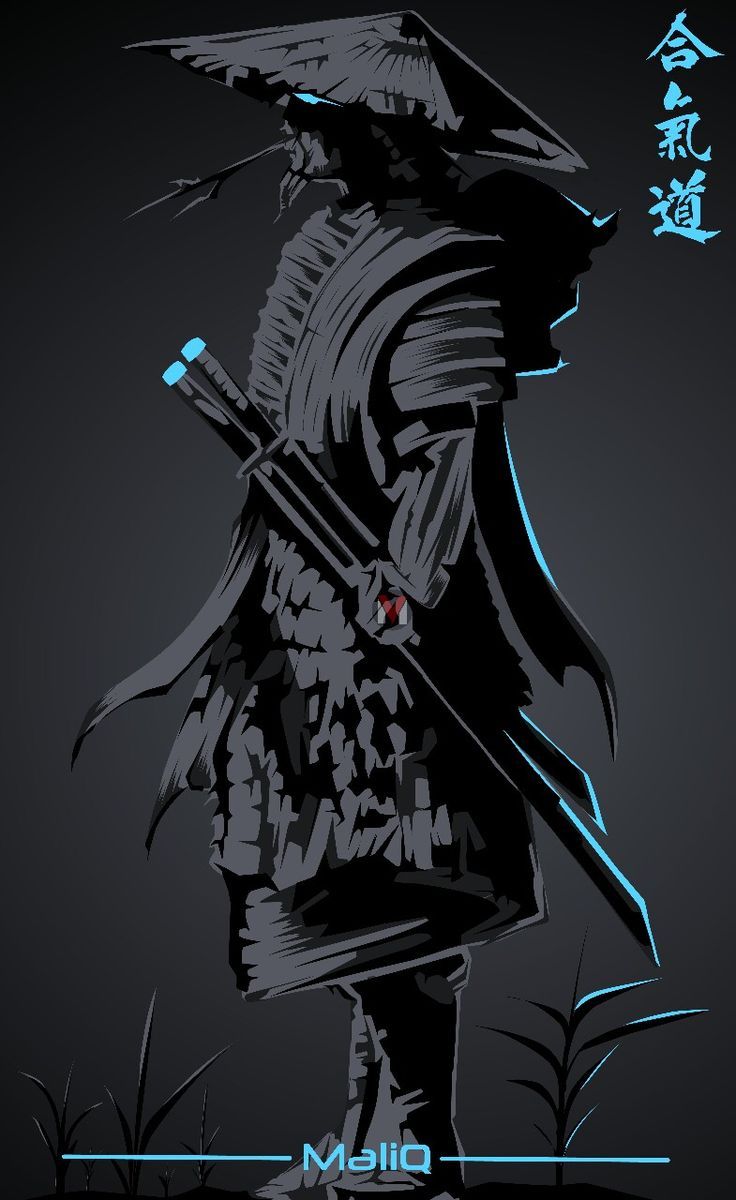 dark #samurai. Papel de parede anime, Papeis de parede escuros, Wallpaper bonitos