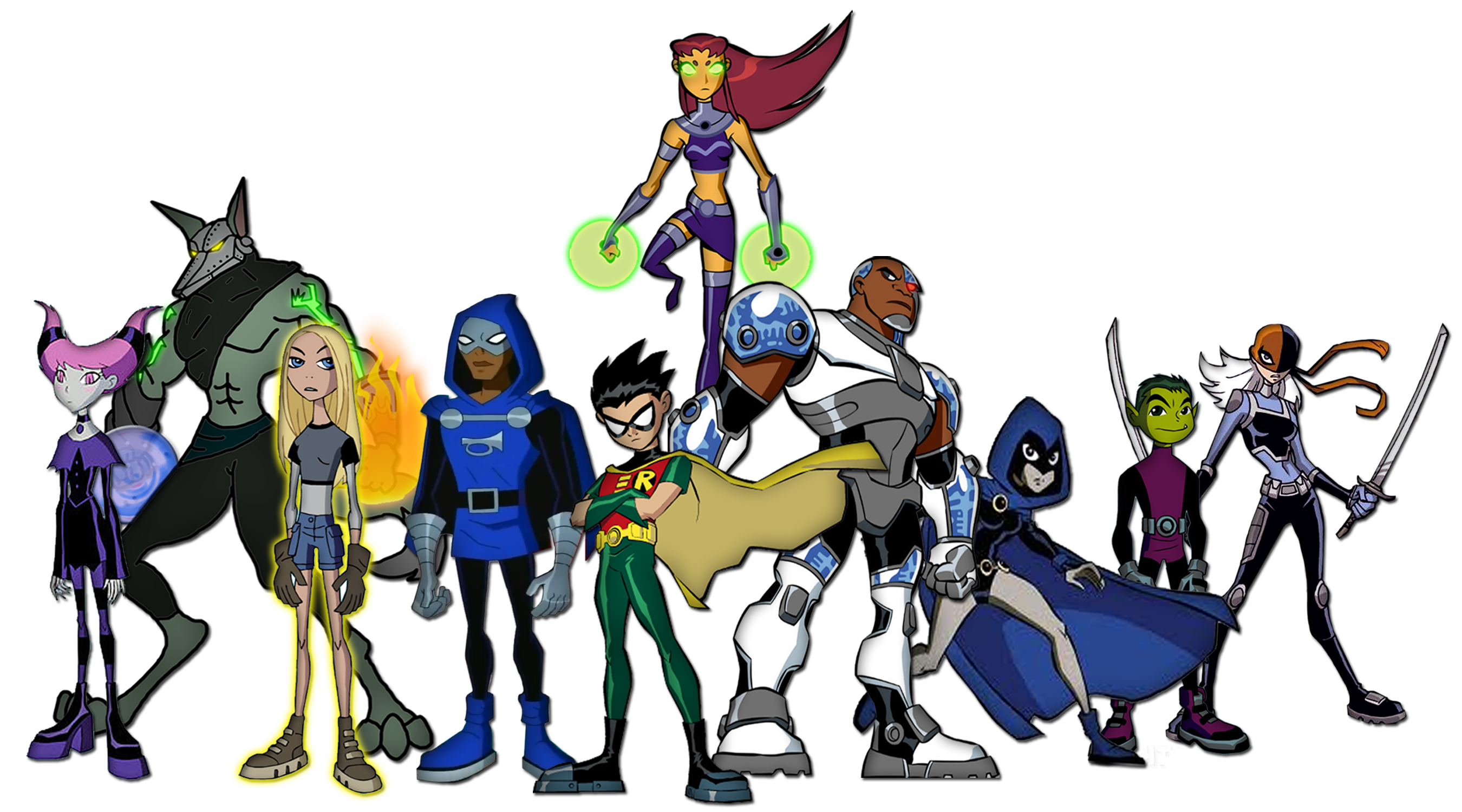 Teen Titans and Friends HD Wallpaper Collection
