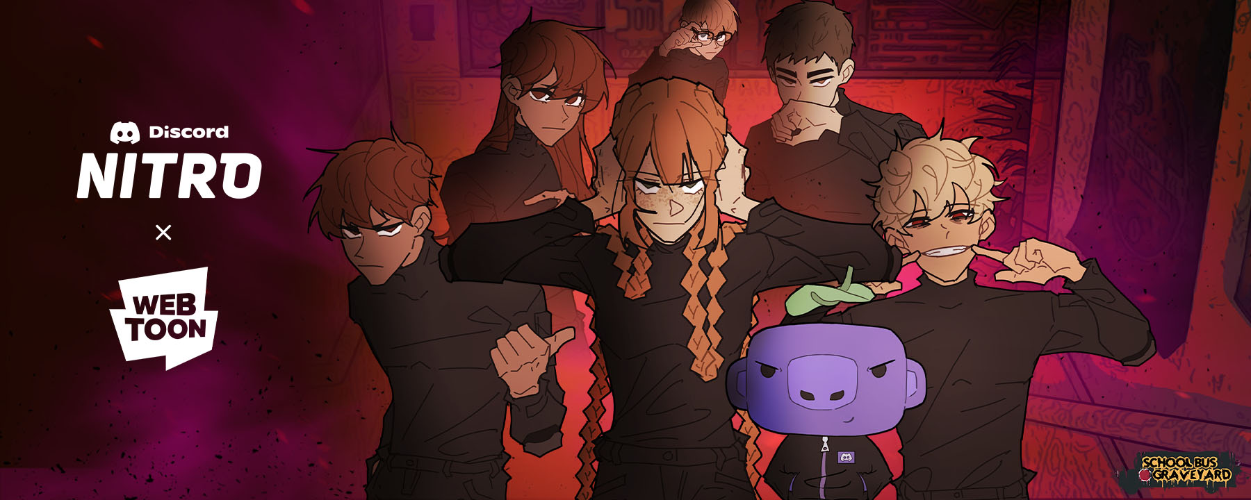 Find Wumpus in the WEBTOON Universes & Be Rewarded with a Nitro Trial