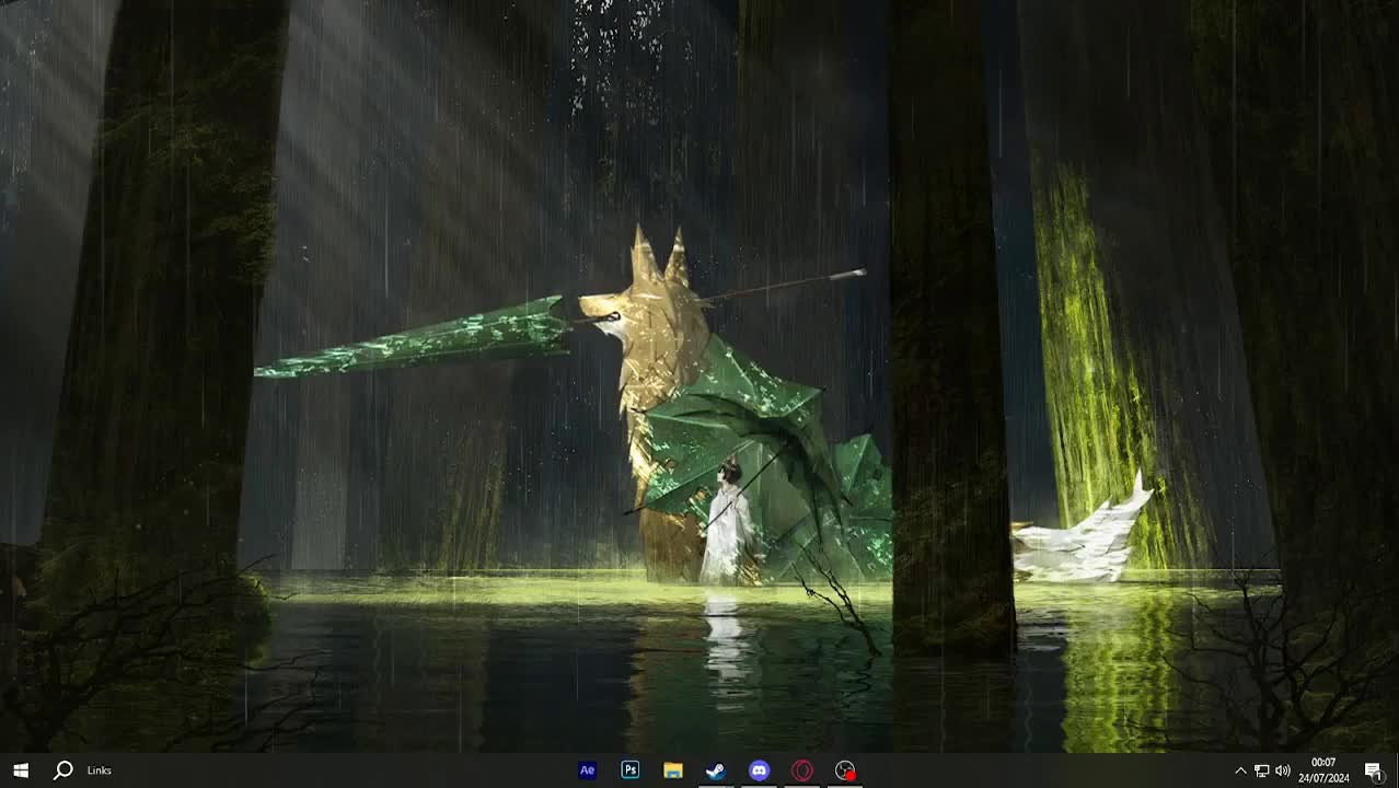 [Animated wallpaper Fox and Yi Sang