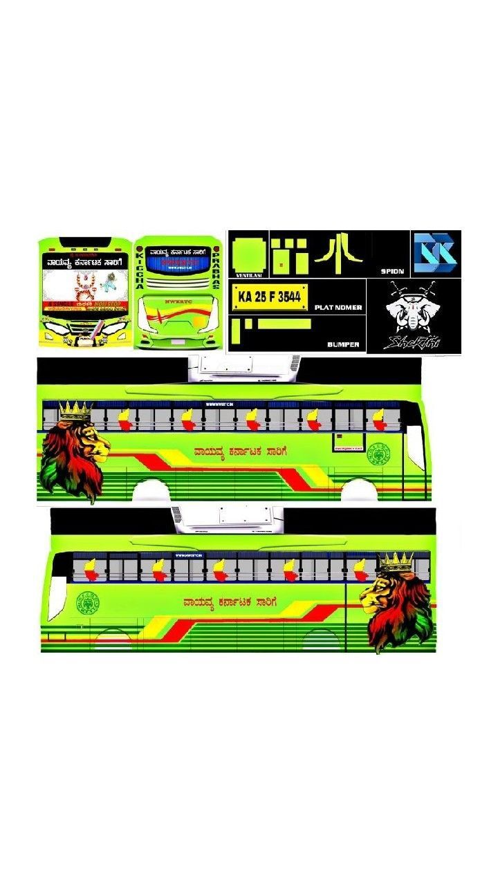 Bus simulator indonesia livery kerala. Bus simulator indonesia skin kerala hd, Bus simulator indonesia livery kerala, Bus skin design