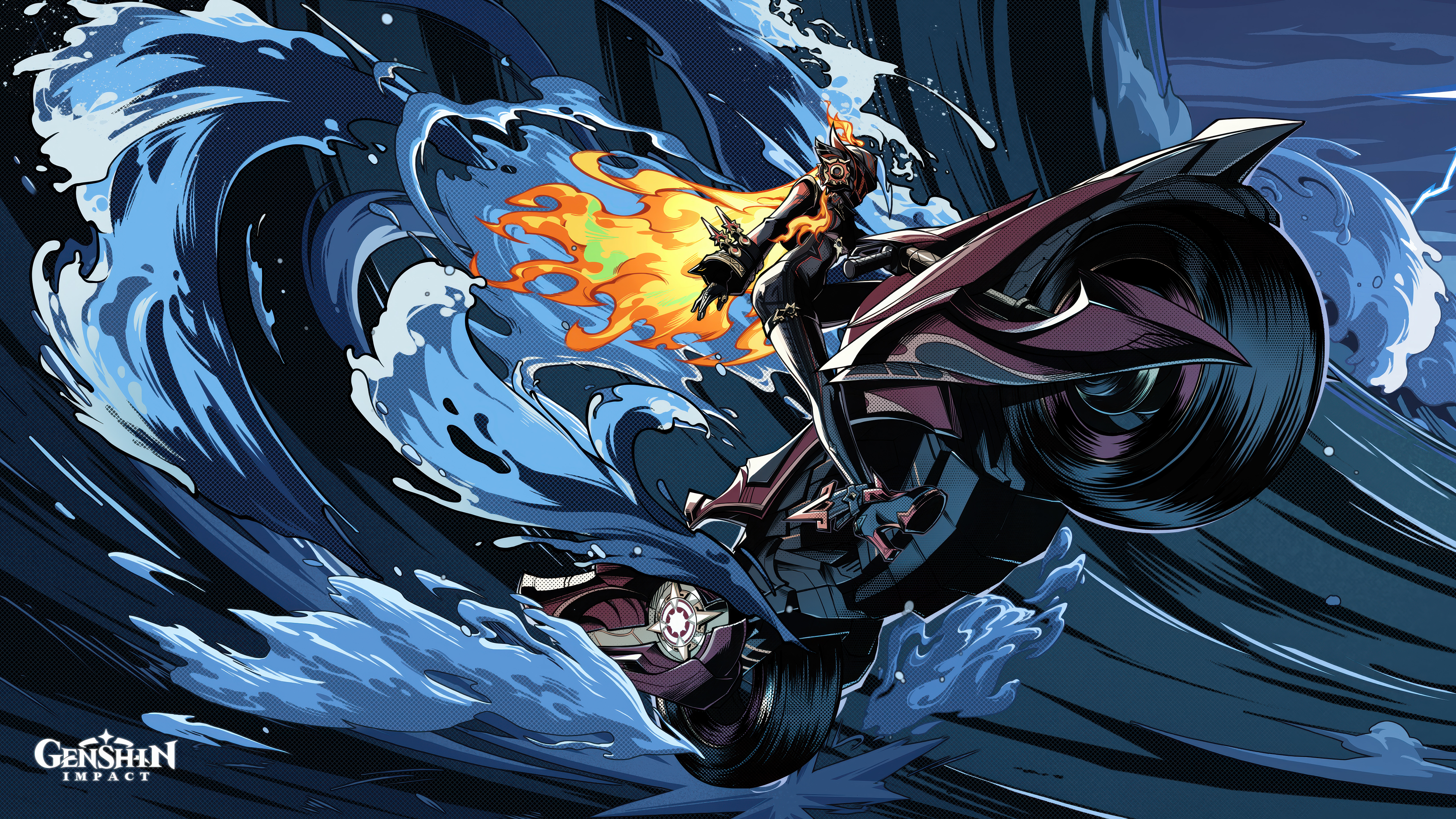 Mavuika Wallpaper 4K, Dope, Genshin Impact, 5K