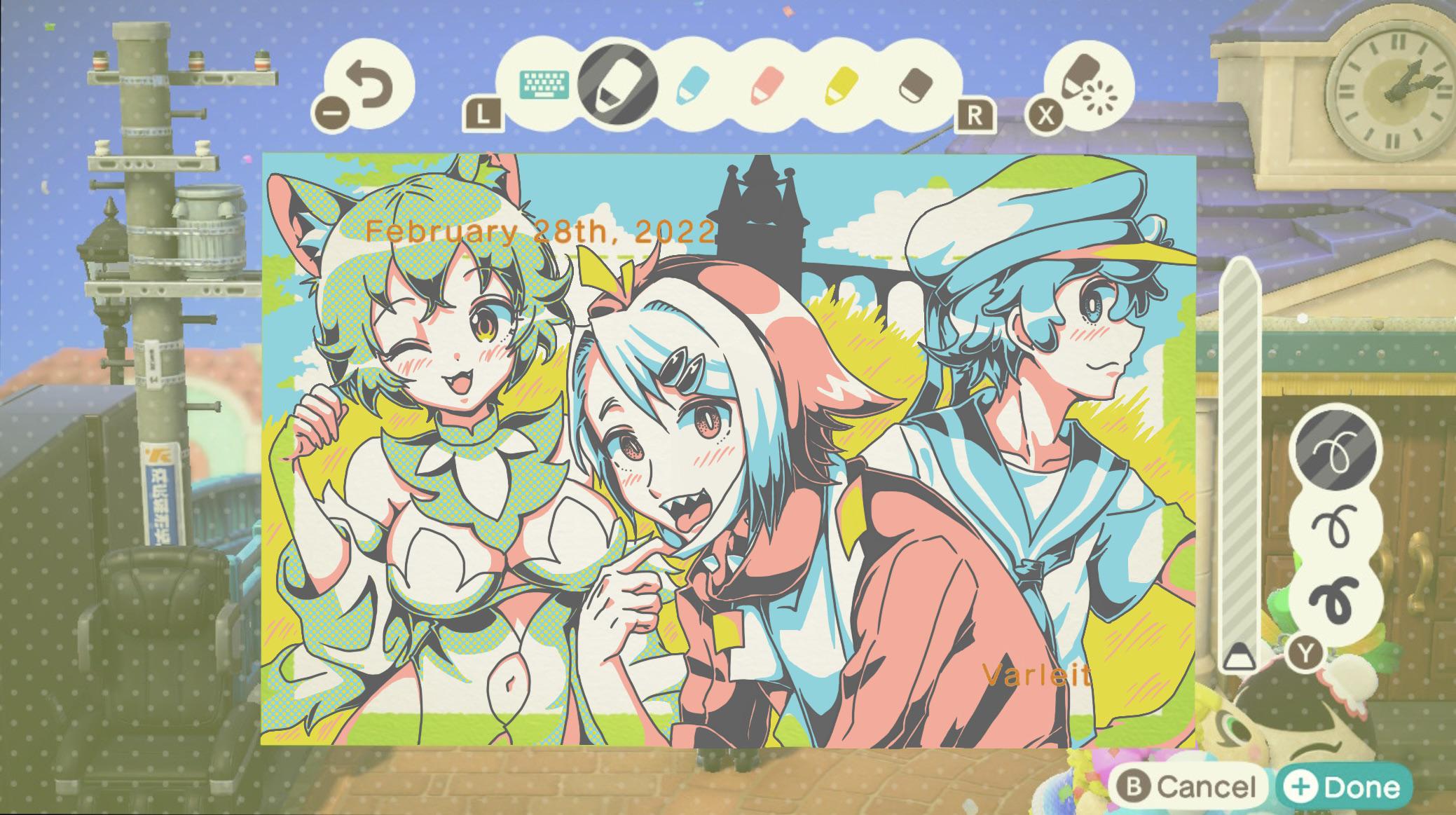 Drew the Pokémon Scarlet & Violet starters!