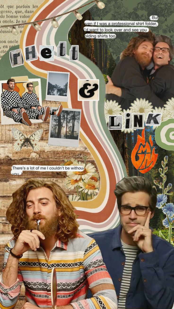 y'all are really learning all my obsessions huh #rhettandlink #gmm # goodmythicalmorning #rhettmclaughlin #linkneal #foryou #youtubers #wallpaper #aesthetic