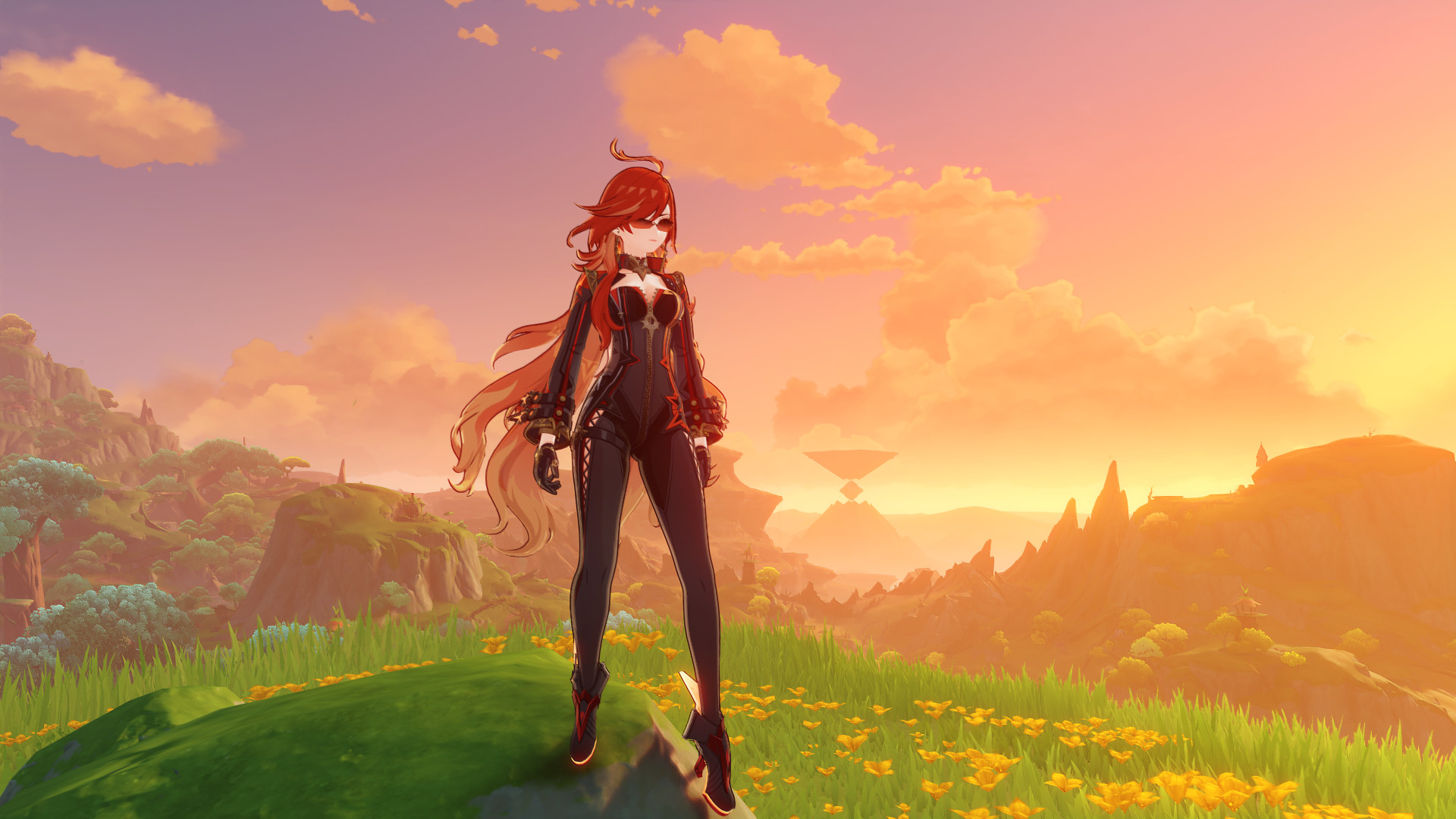 Mavuika over Diluc Mod for Genshin Impact