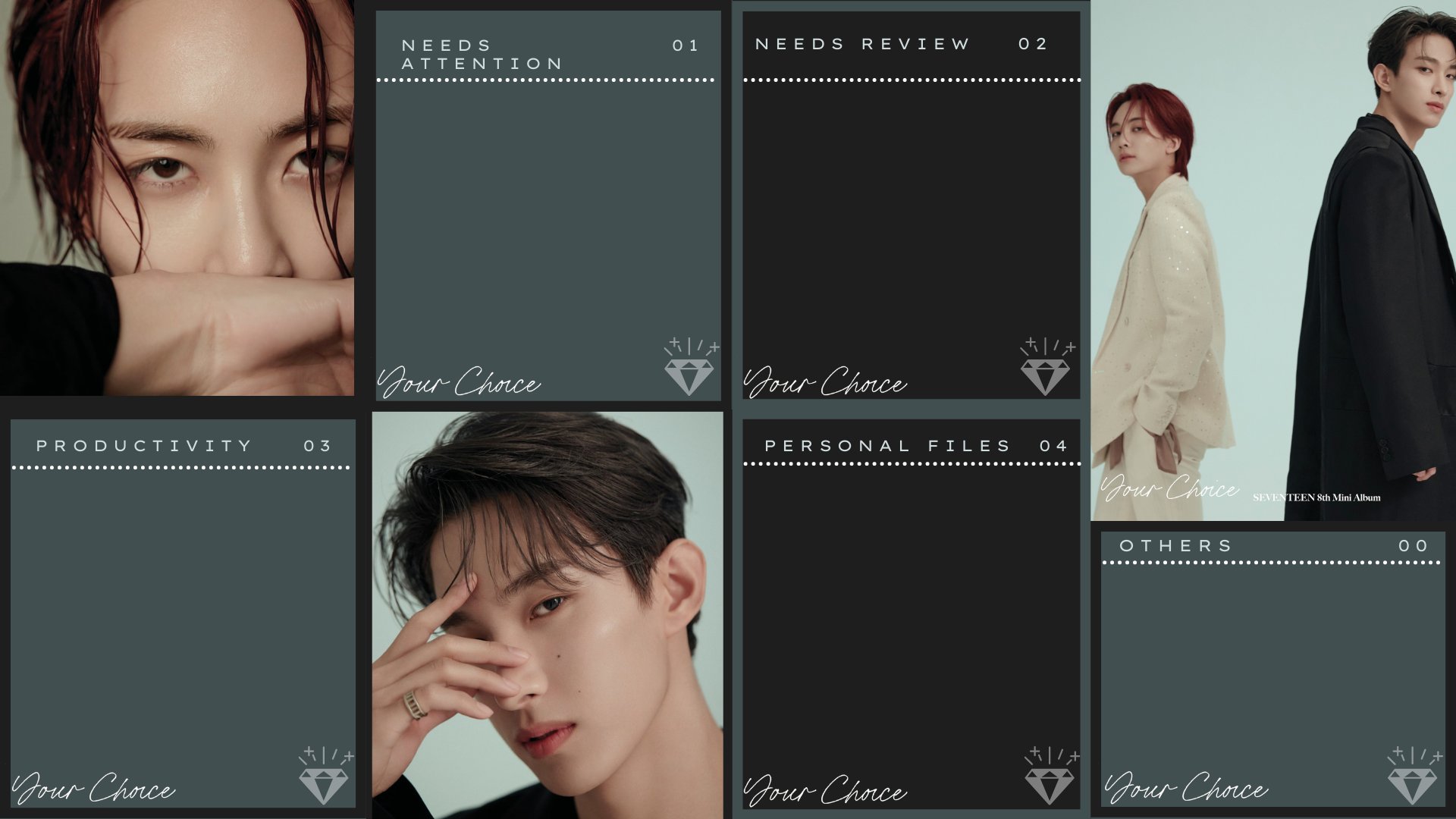 ☁️ على X: Seventeen 'Your Choice' Other side version wallpaper/ organizer #Jeonghan #DOKYEOM #SEVENTEEN #세븐틴 #Your_Choice #Ready_to_love #SVT_Ready_to_love