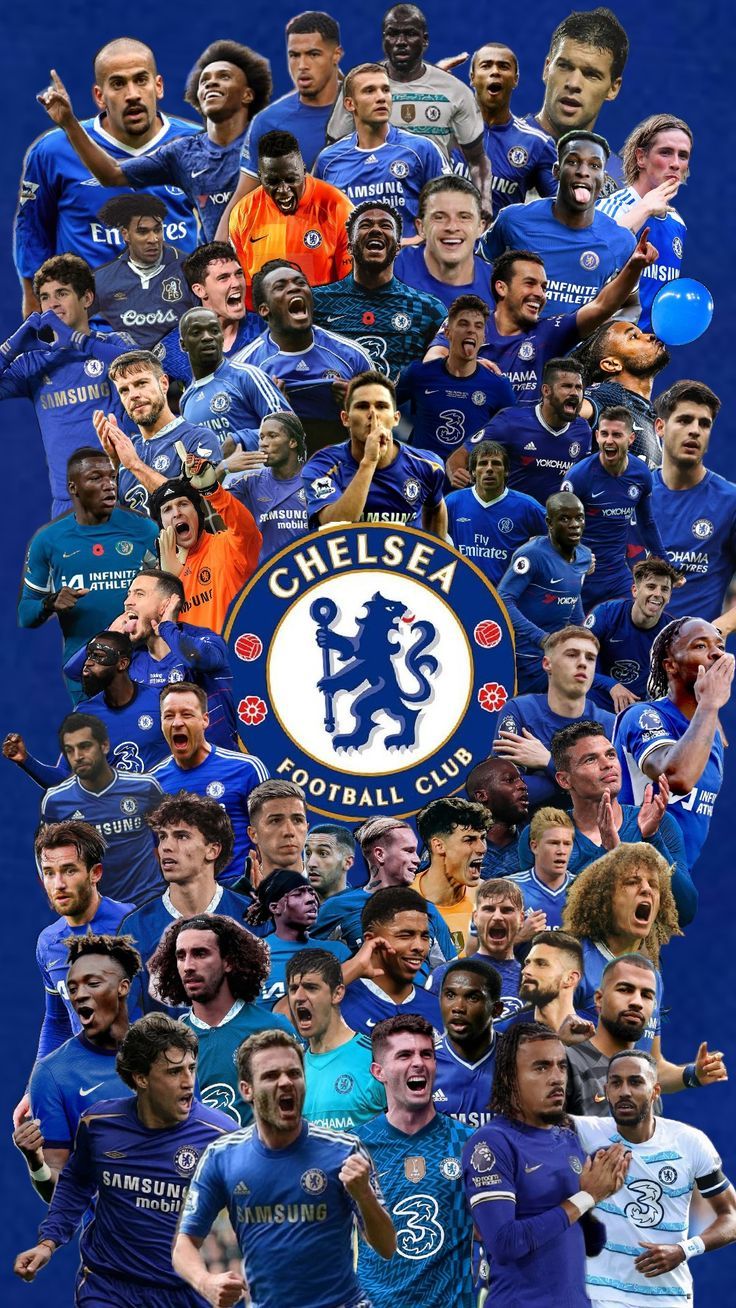 Chelsea collage. Chelsea football club wallpaper, Chelsea team, Chelsea football team