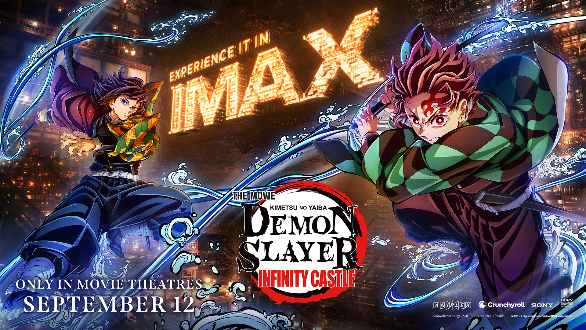 Demon Slayer: Kimetsu no Yaiba Infinity Castle Releases New IMAX Poster