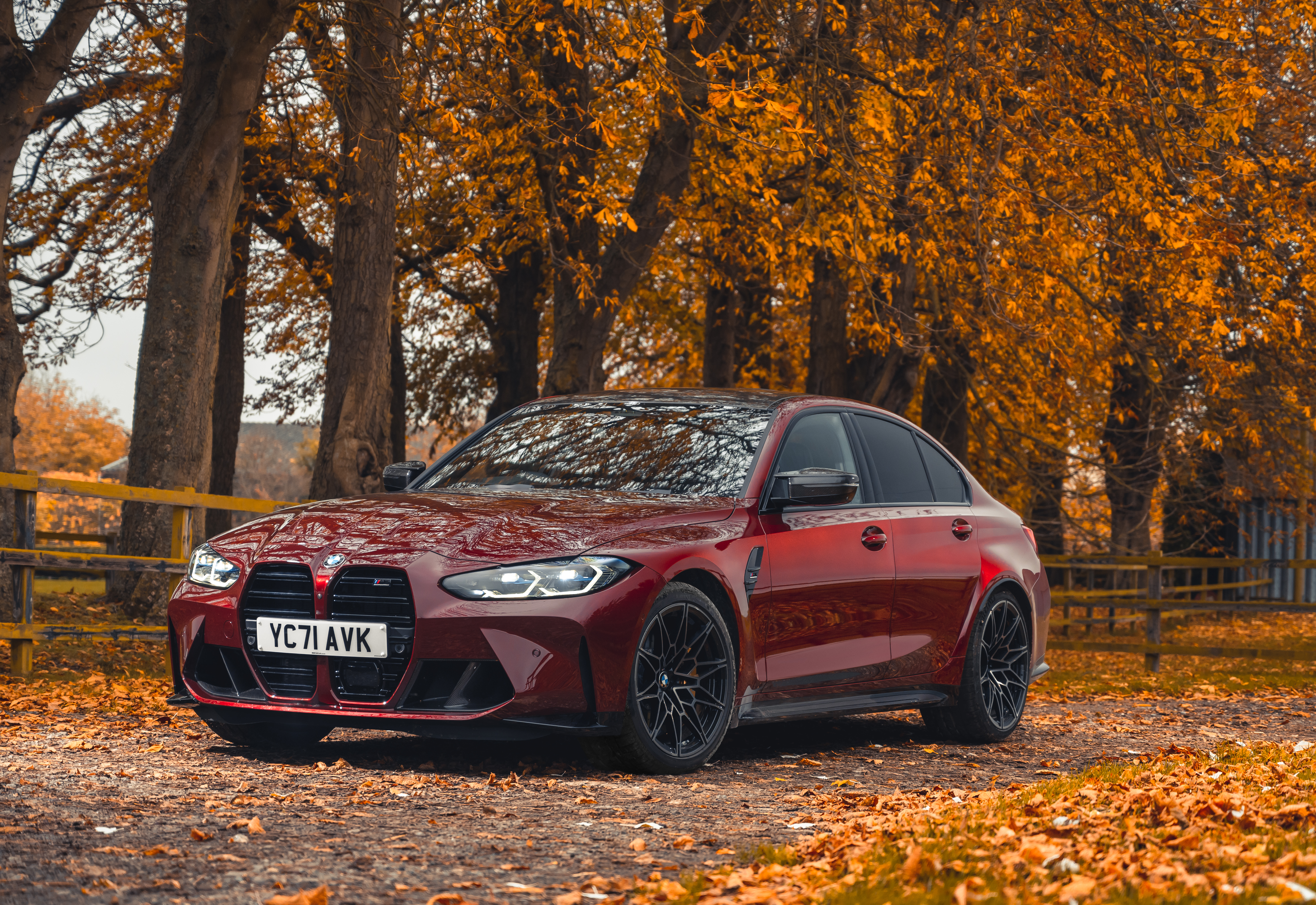 Download BMW M3 Competition M XDrive Vehicle BMW M3 Competition 4k Ultra HD Wallpaper